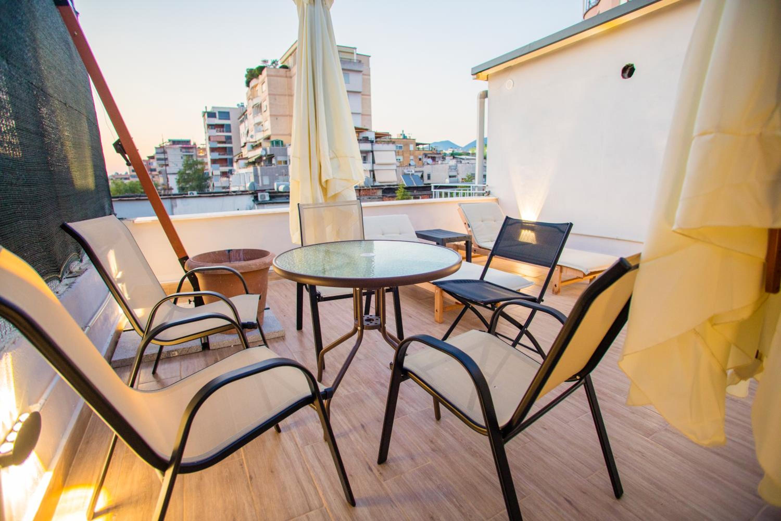 Blloku 4BR Duplex w BBQ Terrace - Central Tirana