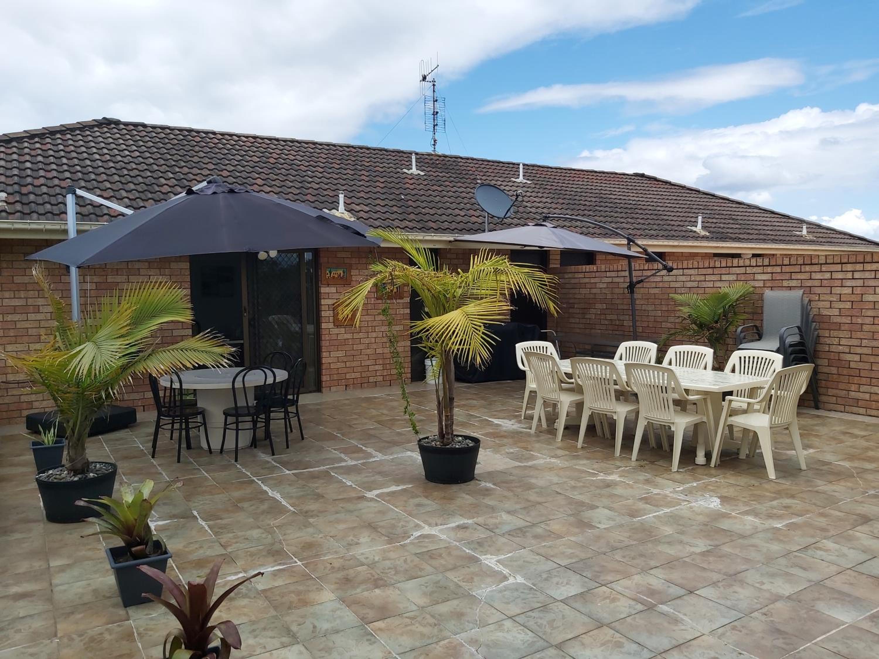 2BR Beachside unit 9 with 9 x 9 mt private verandah
