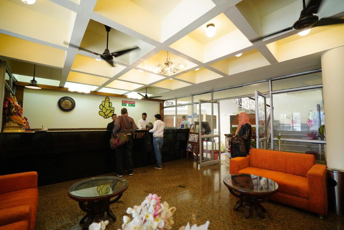 hotel reception