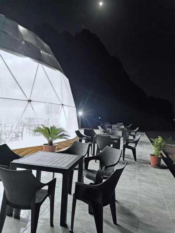 Rum rose luxury camp view 4