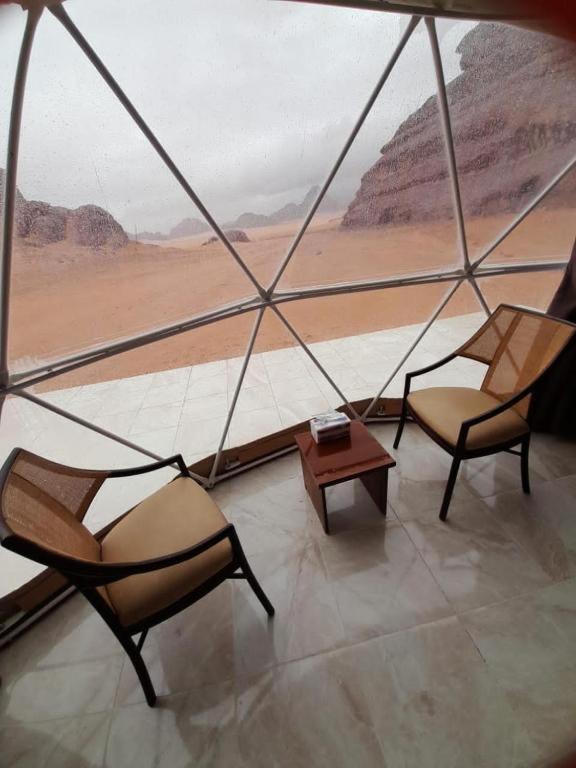 Rum rose luxury camp view 5