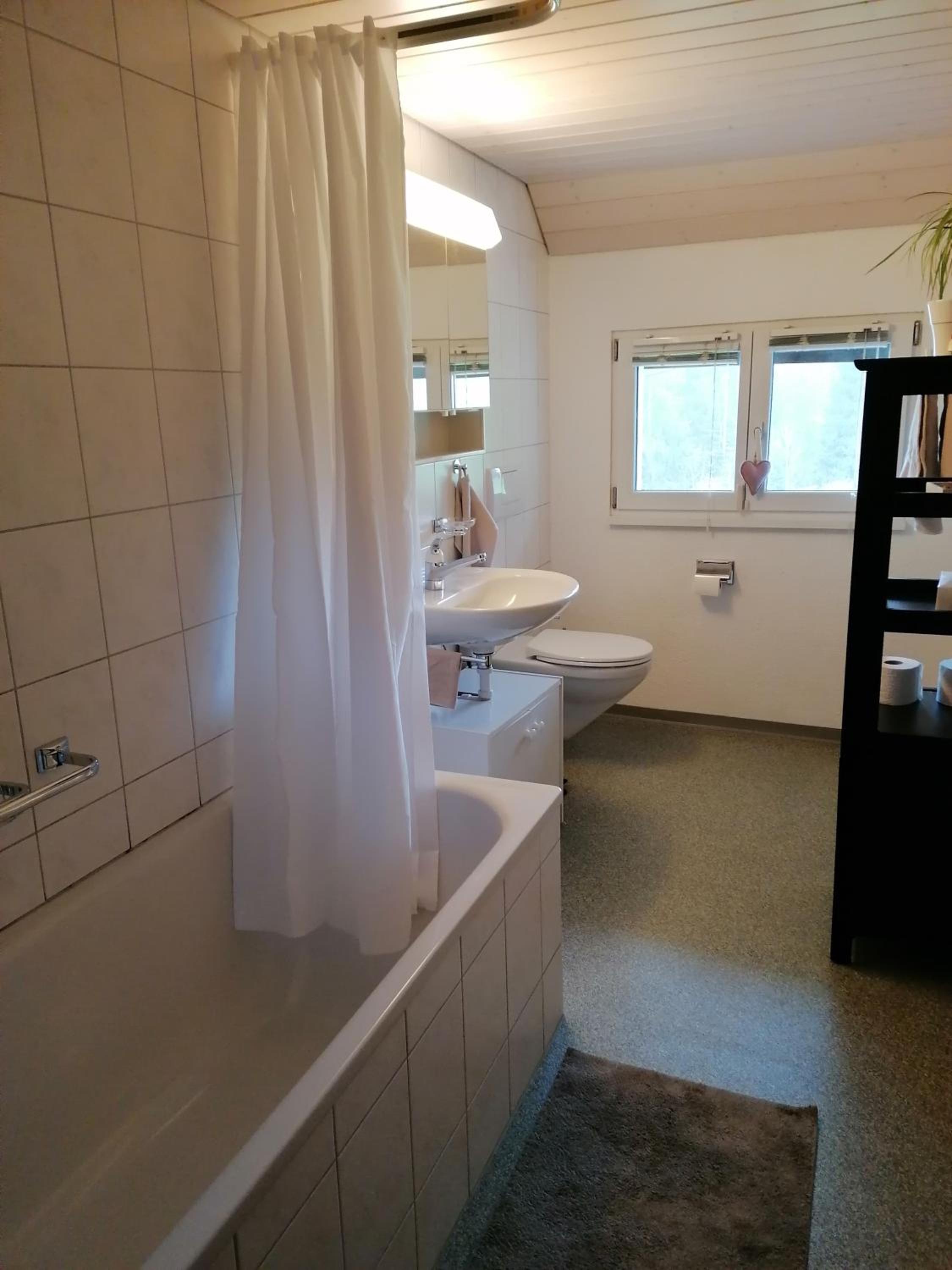 Schwellbrunn,Ferienwohnung mit Säntissicht