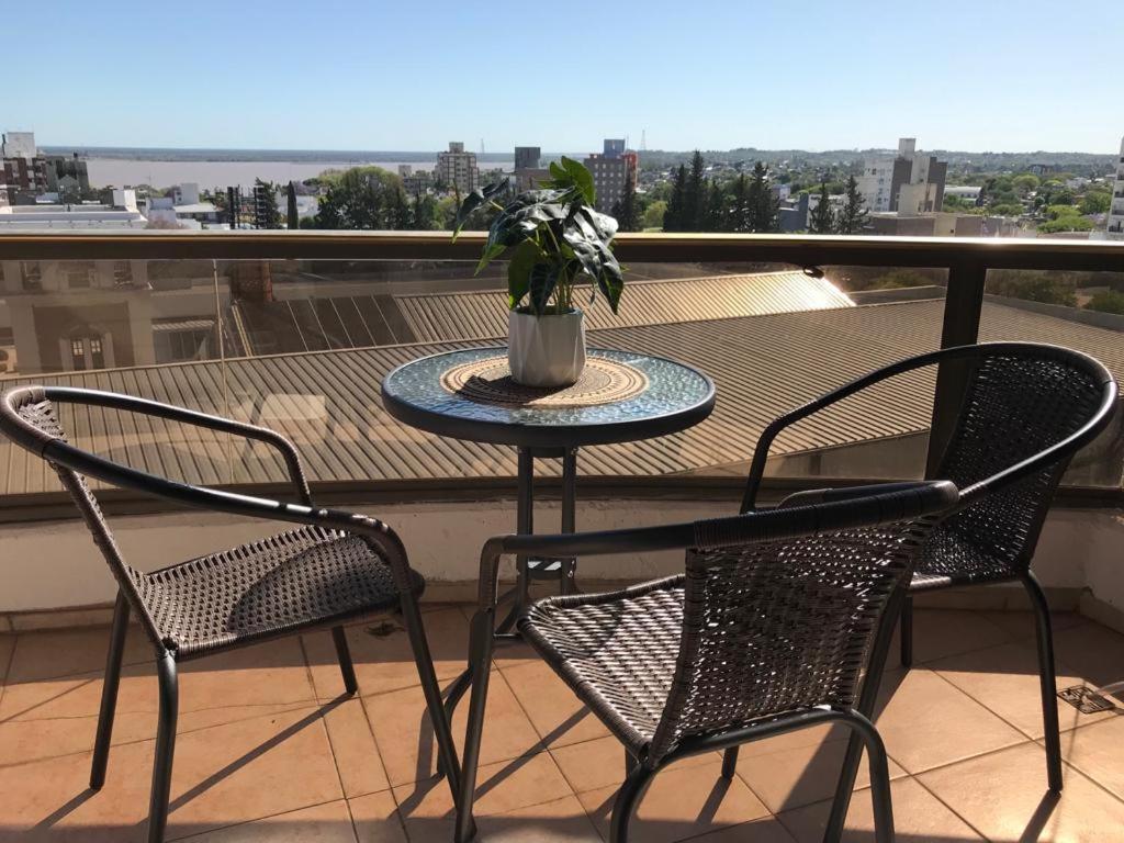 -Excelente departamento, a metros del Shopping Paso del Paraná, vista al río Paraná, cochera techada privada - silencio - ideal para descansar - barrio res