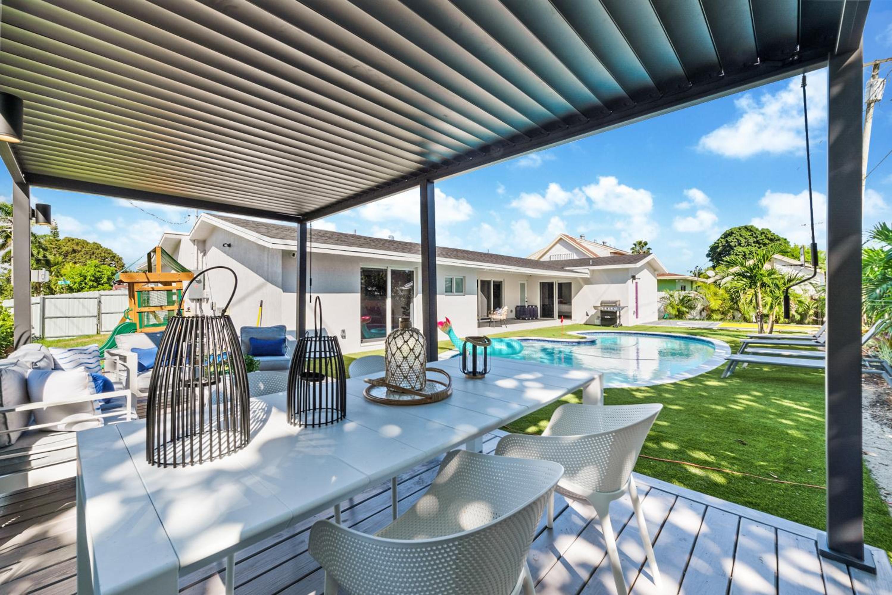 Premium Miami Villa Resort Pool, Golf & BB Court L05