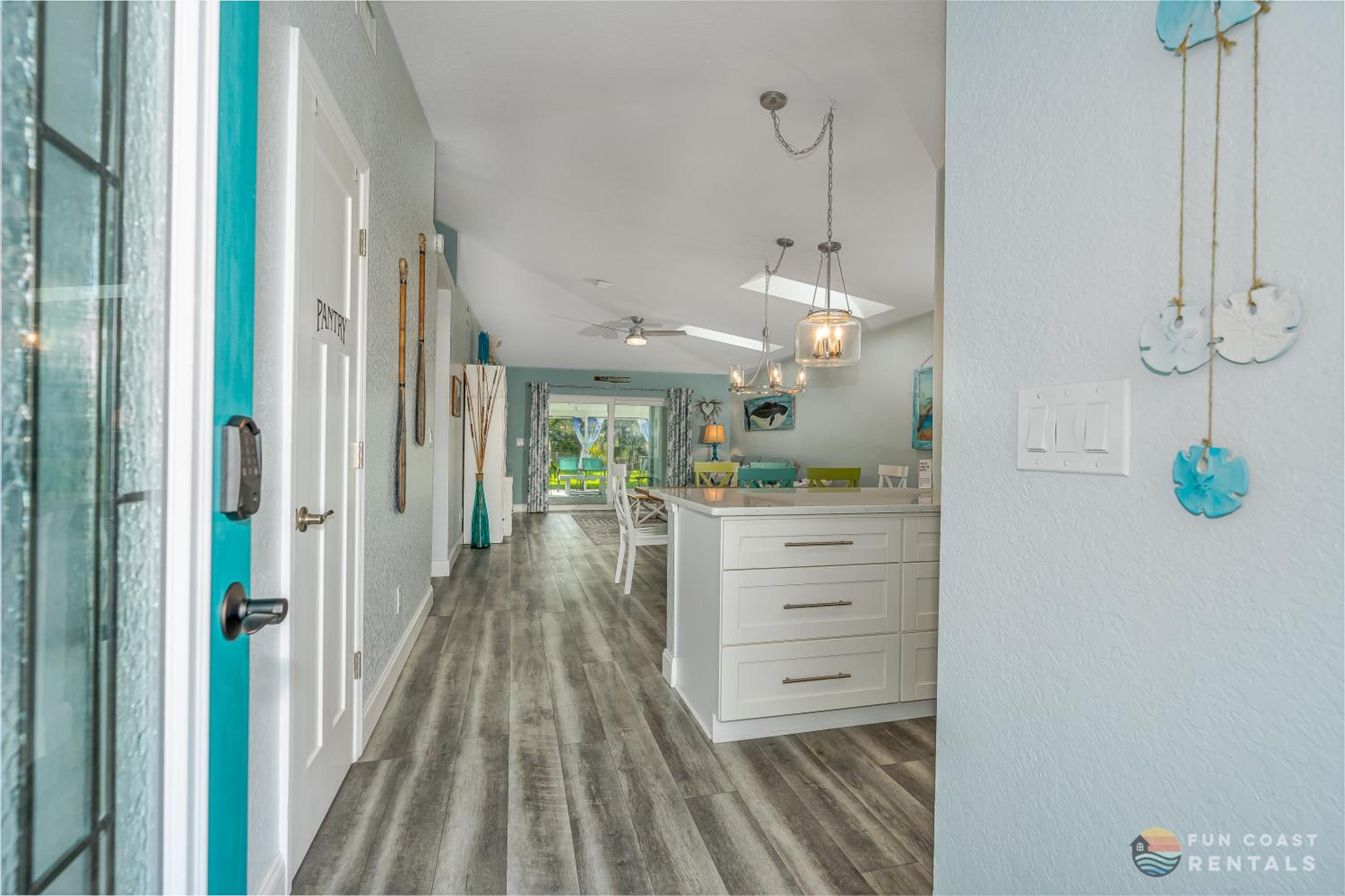 Dog Friendly Home wPrivate Fenced Yard, Garage & Fire Pit STEPS to the Beach! view 5