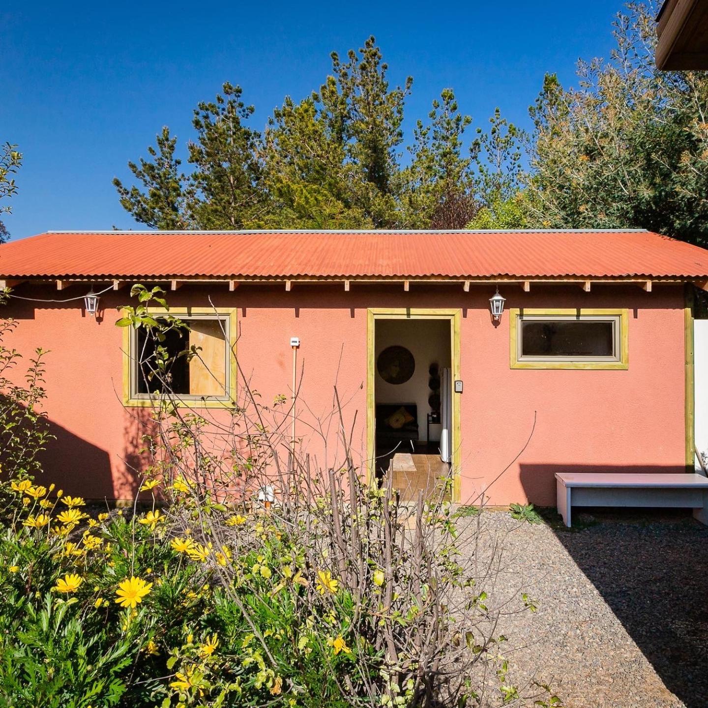 Cabaña en Tunquén con parrilla, fogón, piscina y bosque