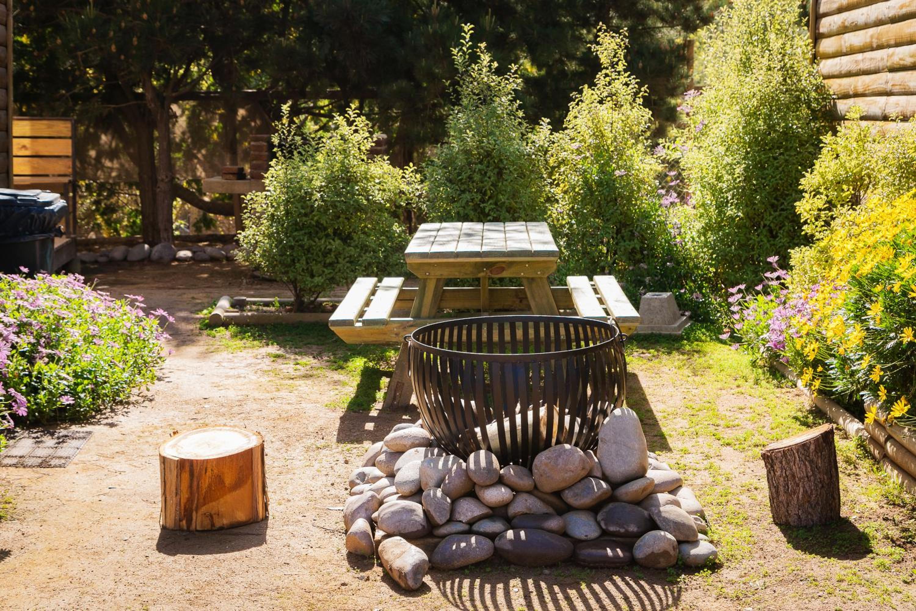 Cabaña en Tunquén con parrilla, fogón, piscina y bosque