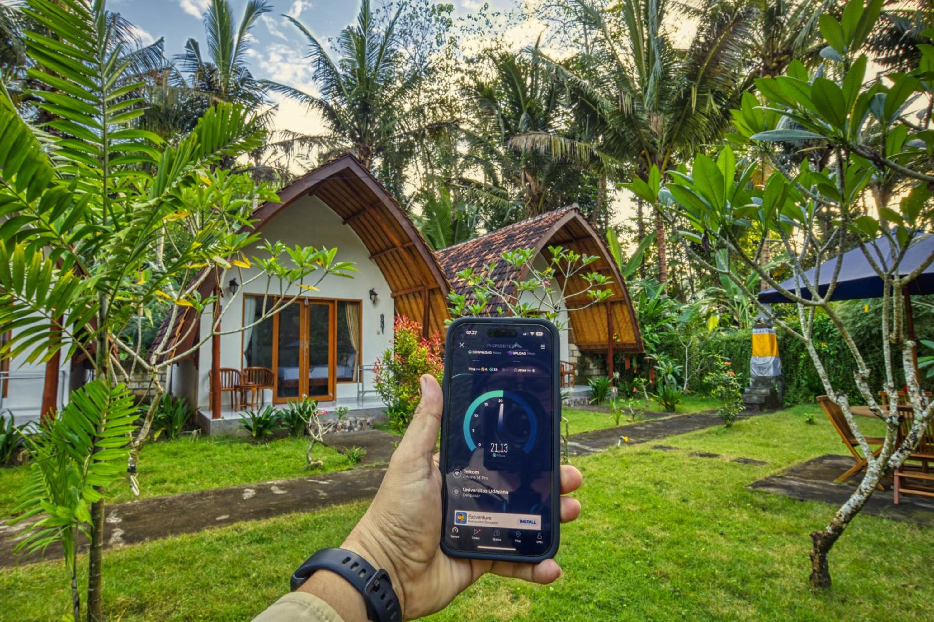 Maharga Bungalows view 2