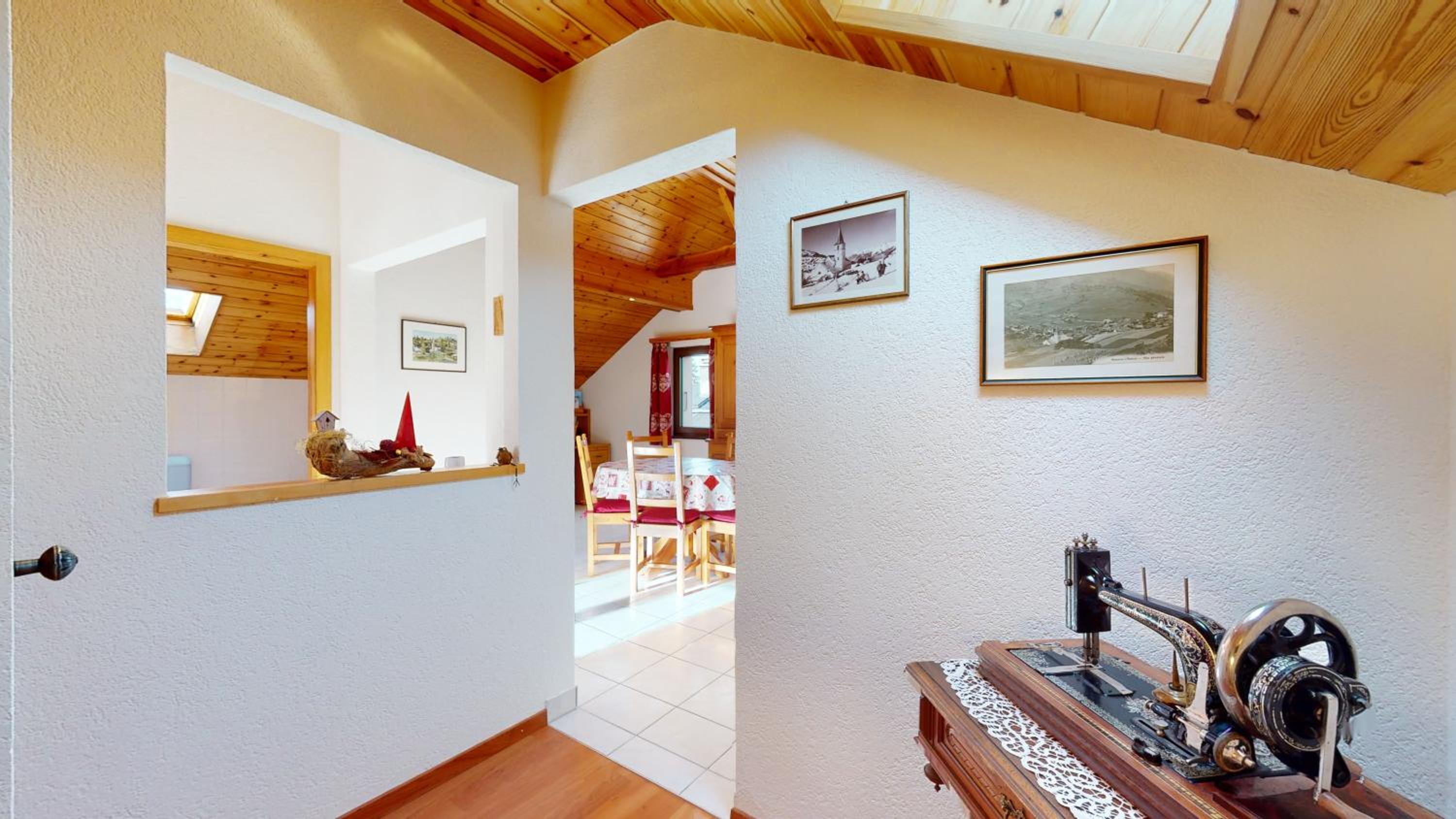 Superb family apartment in centre of the village of Vercorin