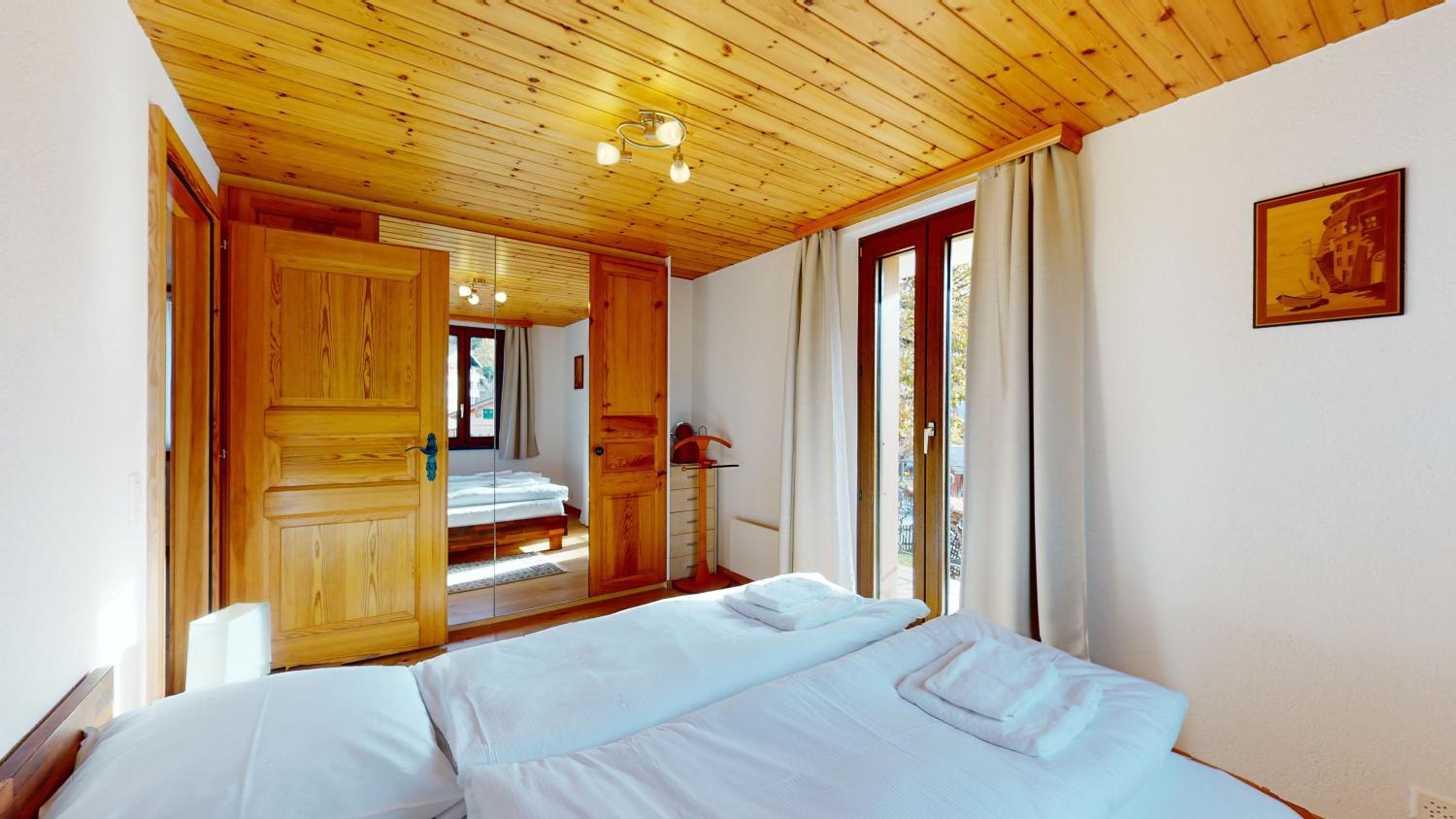 Superb family apartment in centre of the village of Vercorin