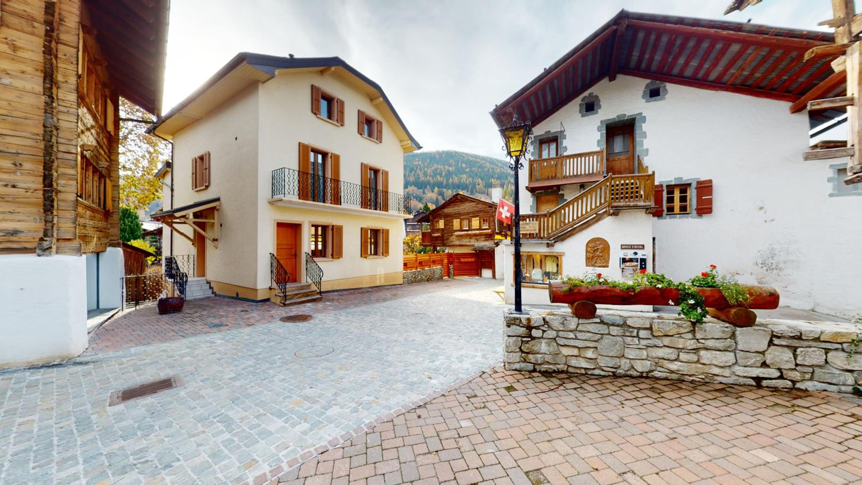 Superb family apartment in centre of the village of Vercorin
