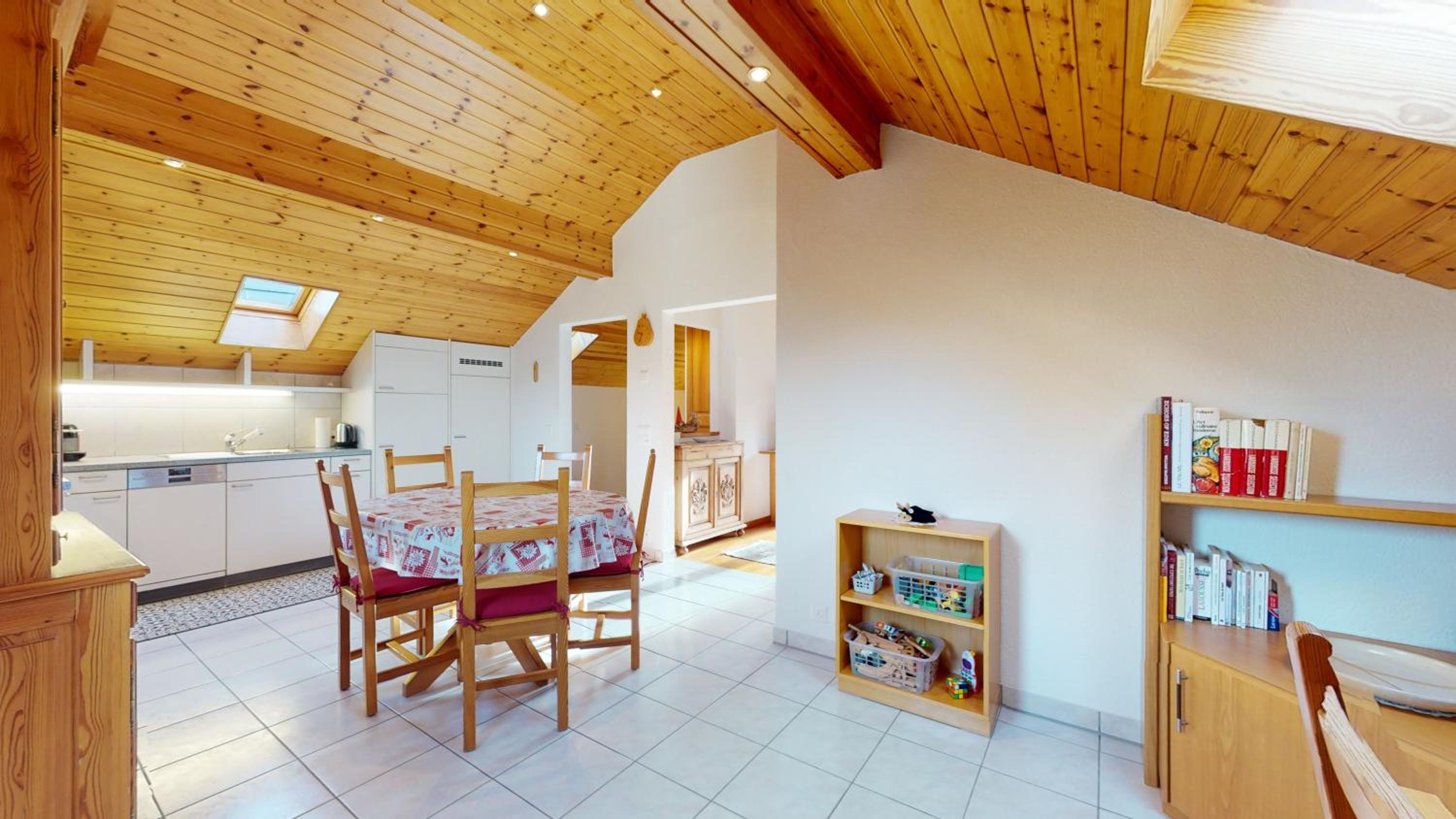 Superb family apartment in centre of the village of Vercorin