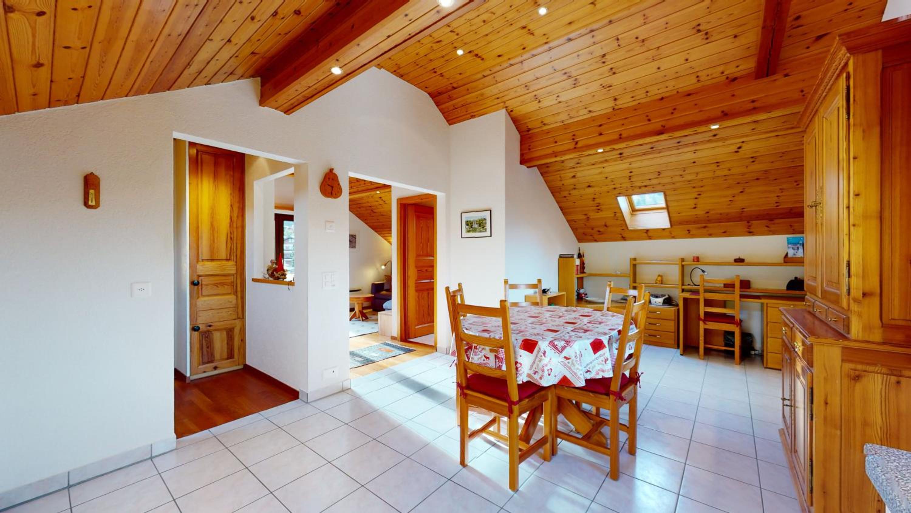 Superb family apartment in centre of the village of Vercorin