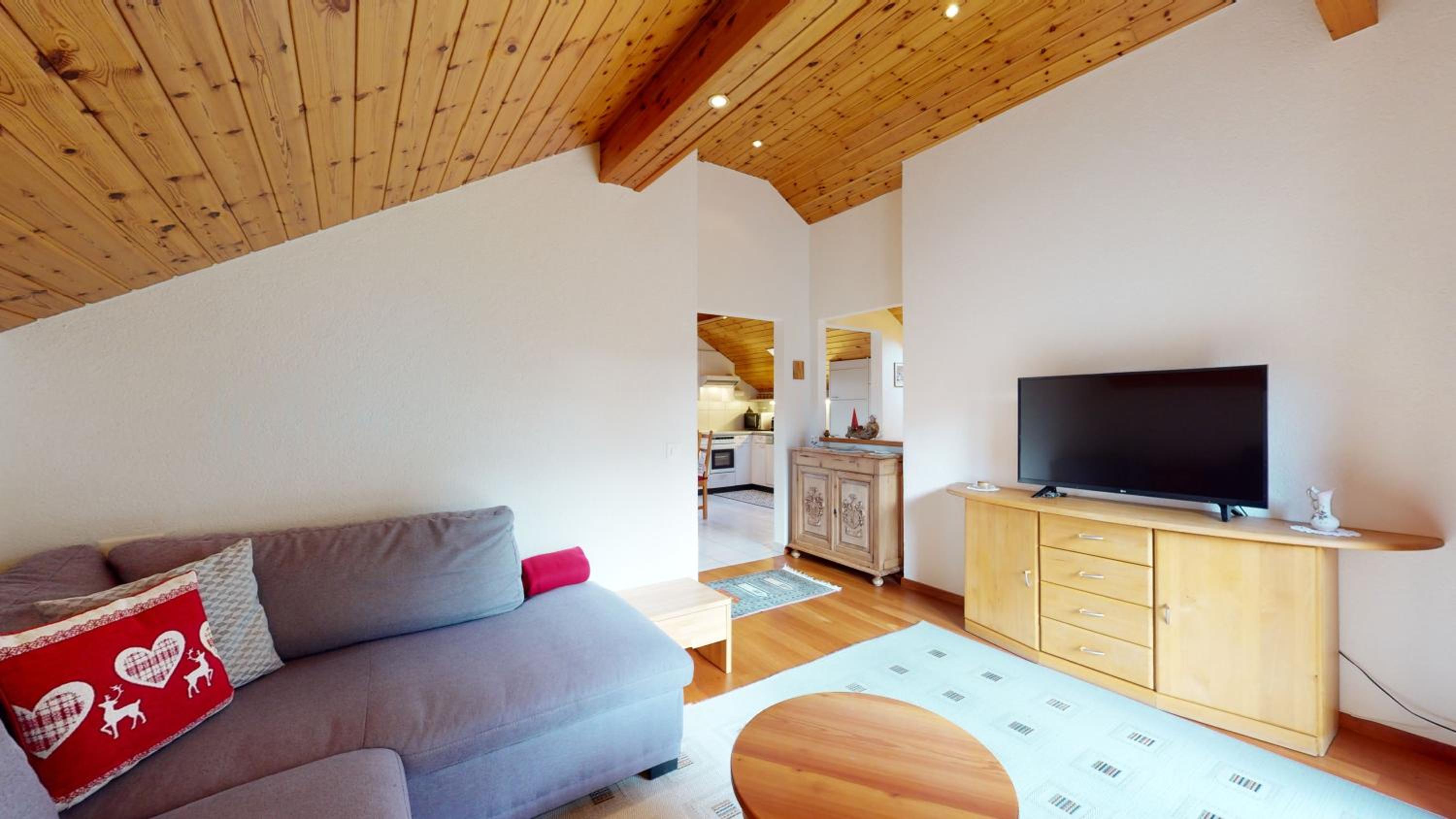 Superb family apartment in centre of the village of Vercorin
