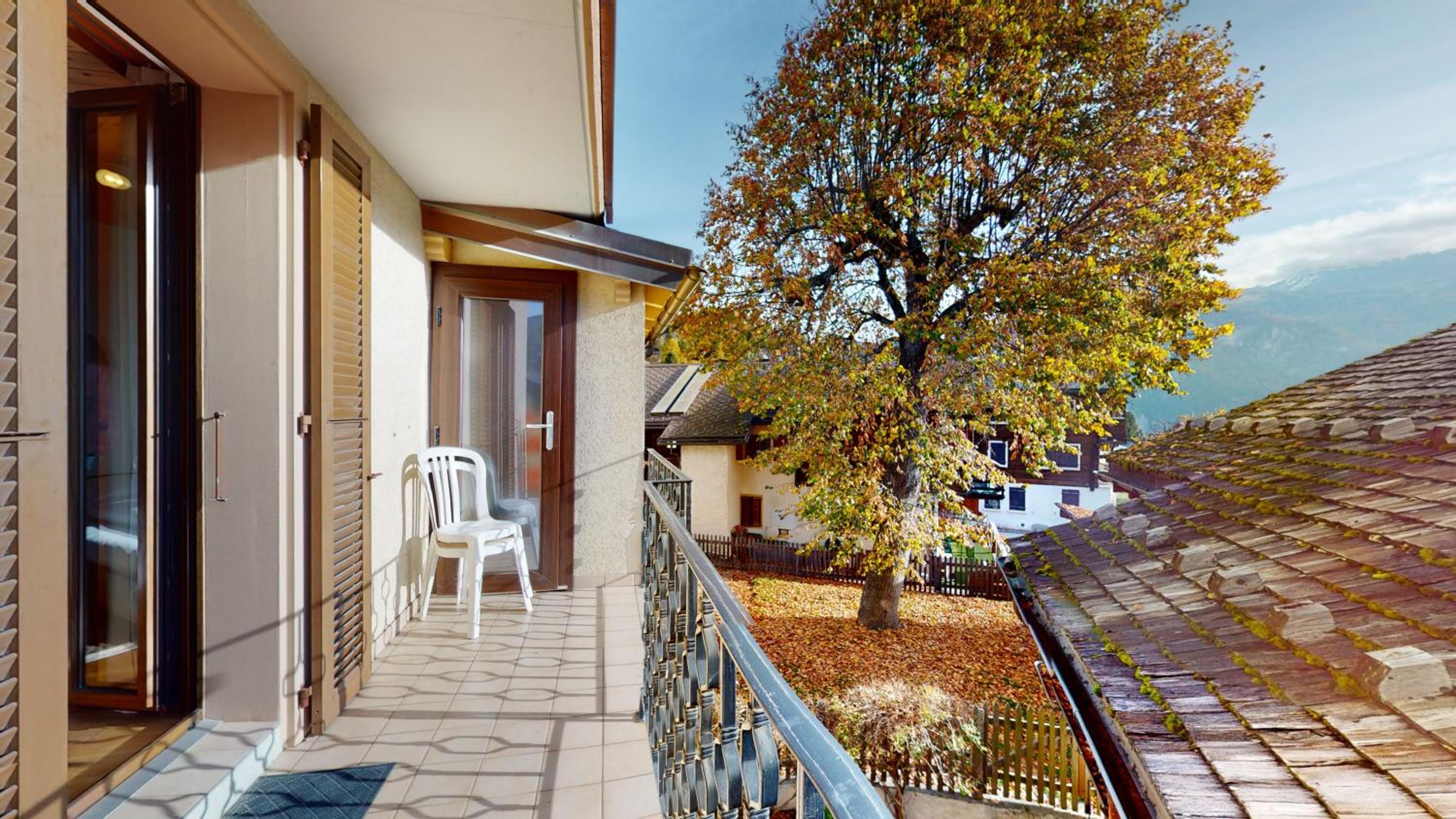 Superb family apartment in centre of the village of Vercorin