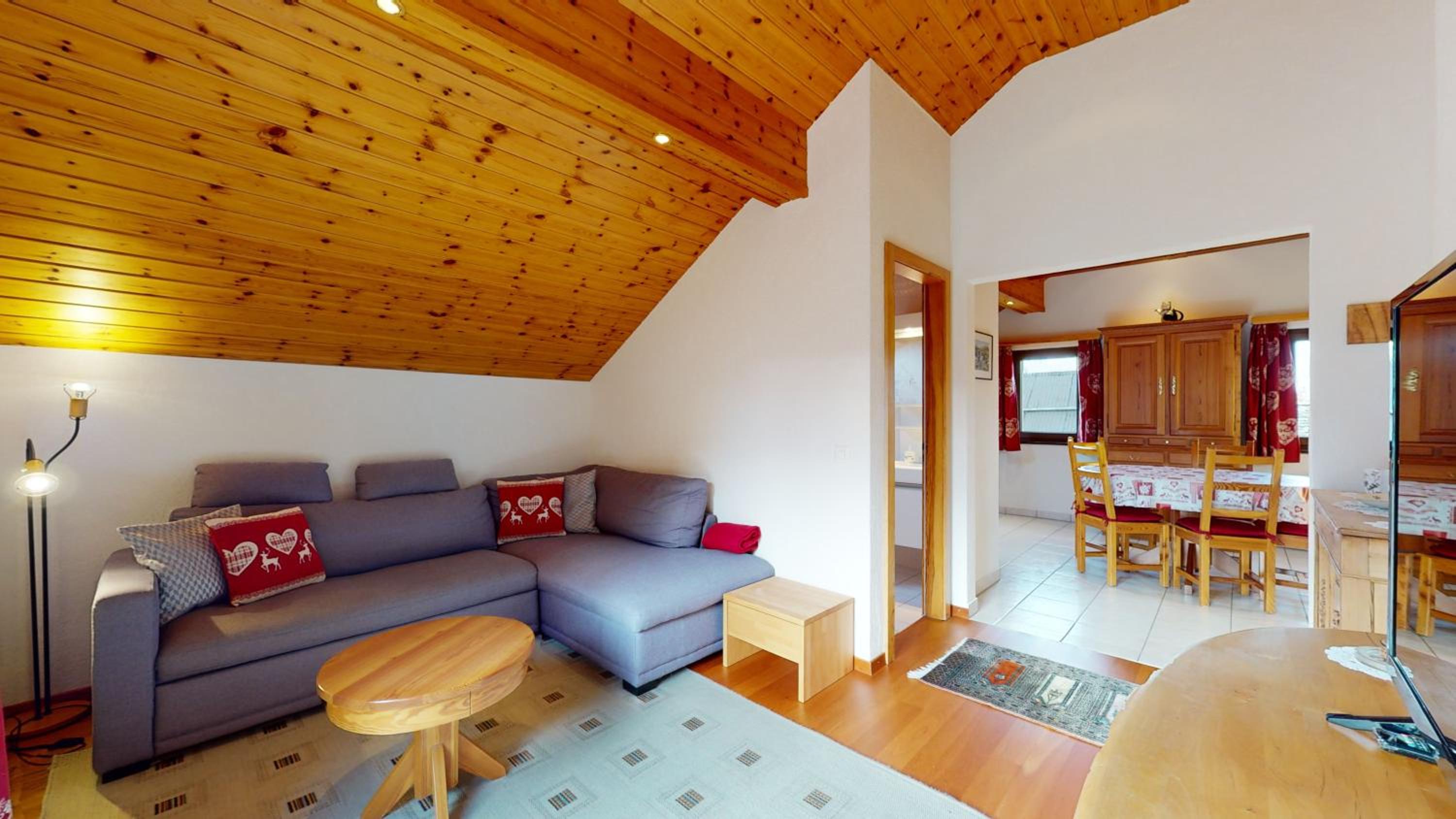 Superb family apartment in centre of the village of Vercorin