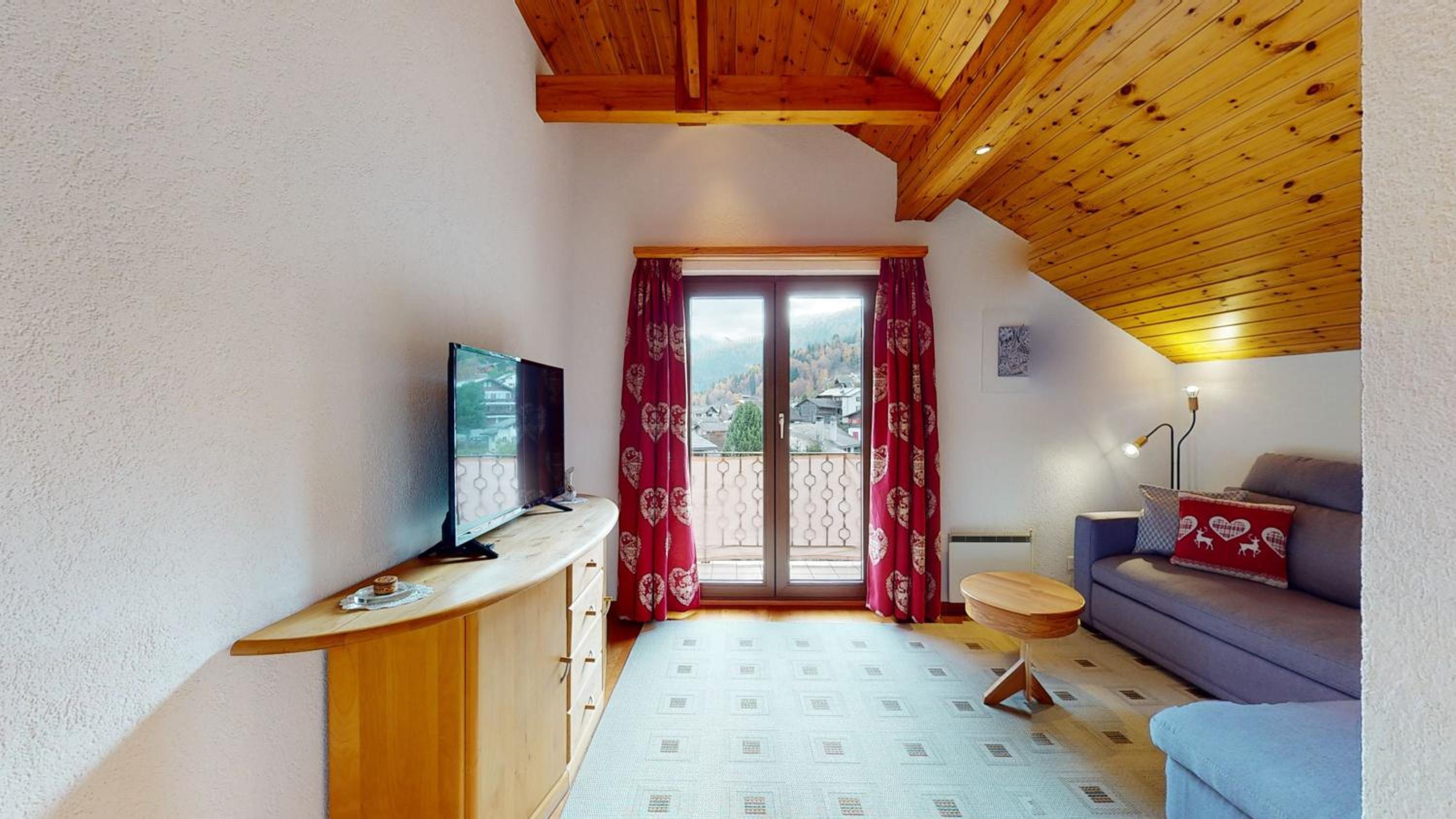 Superb family apartment in centre of the village of Vercorin