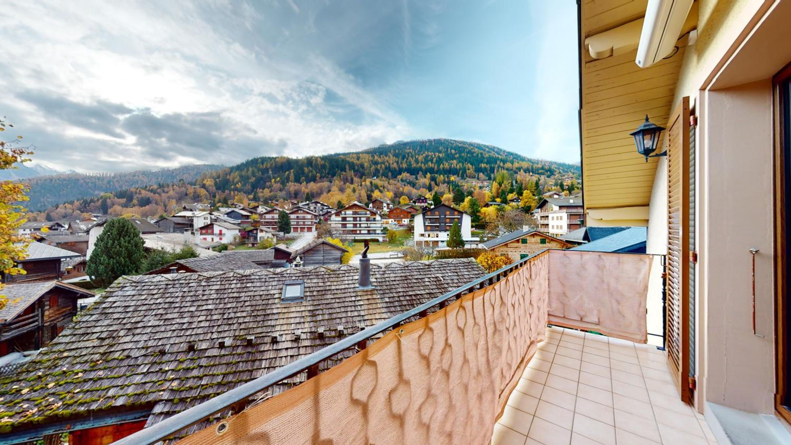 Superb family apartment in centre of the village of Vercorin