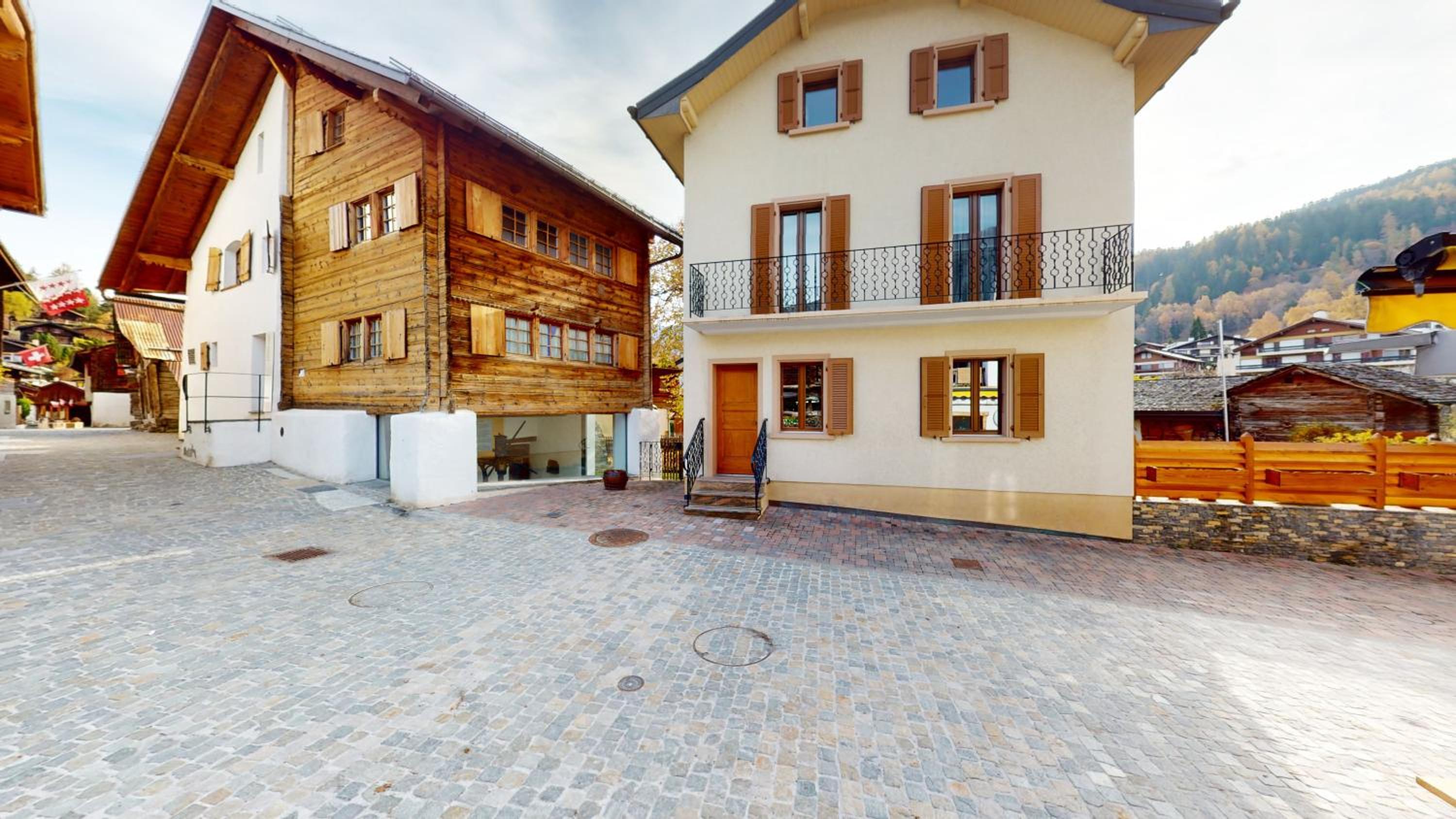 Superb family apartment in centre of the village of Vercorin