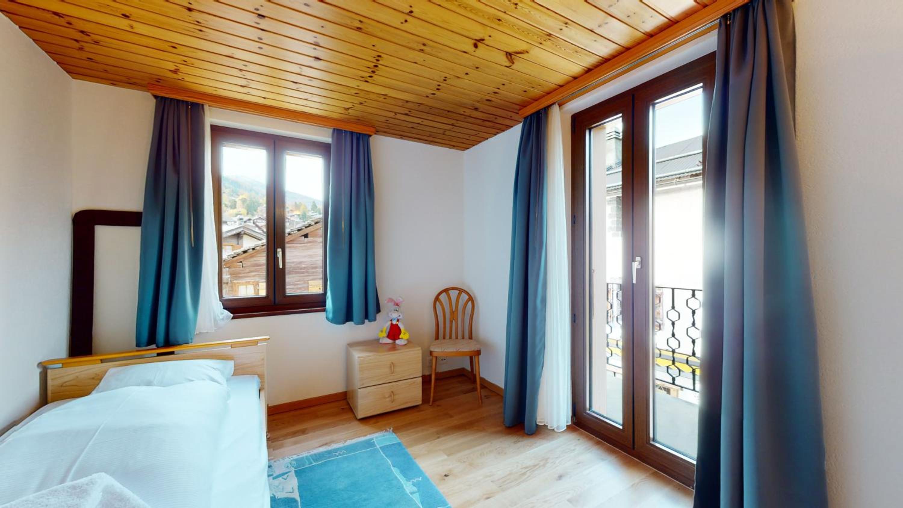 Superb family apartment in centre of the village of Vercorin