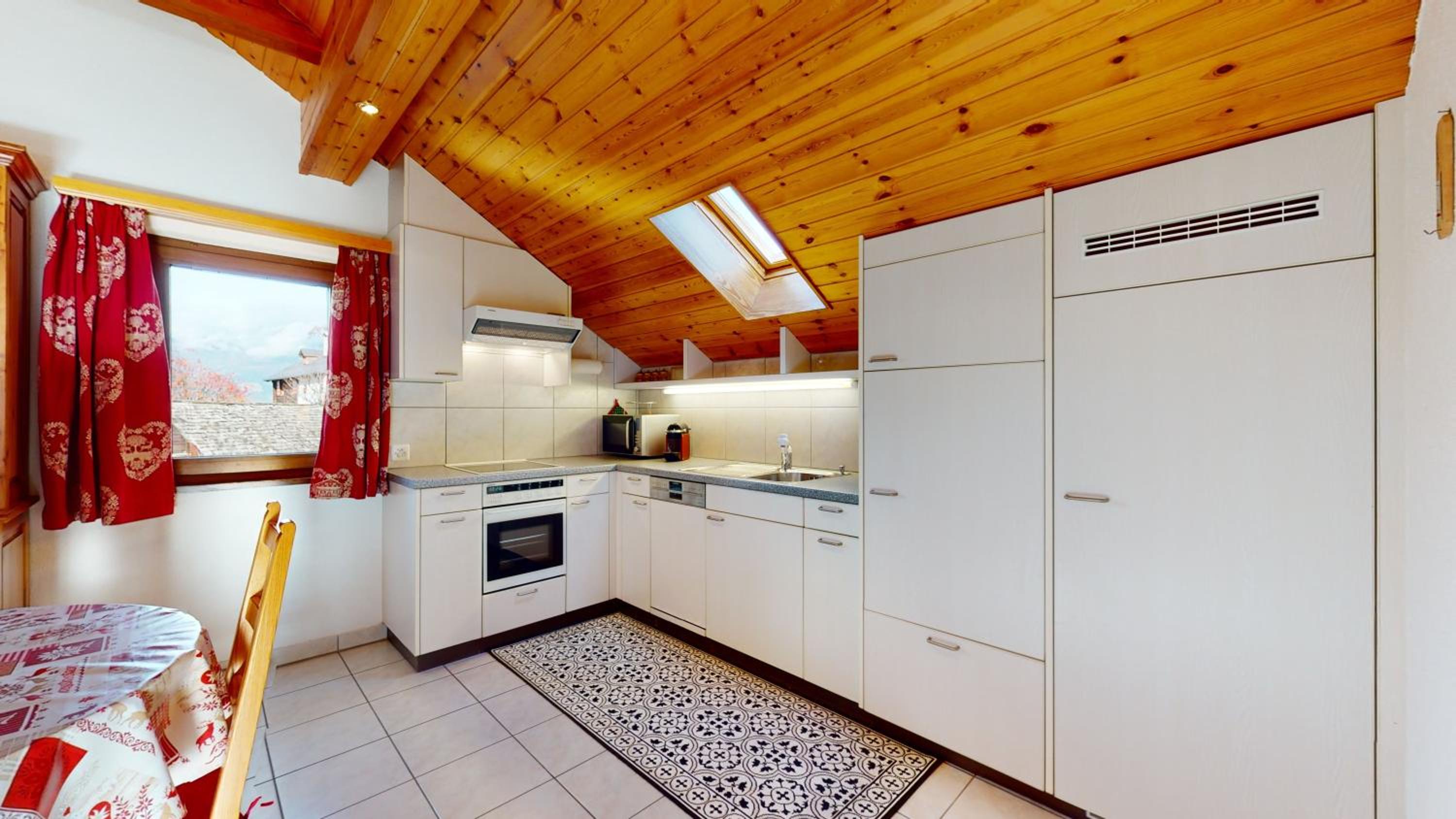 Superb family apartment in centre of the village of Vercorin