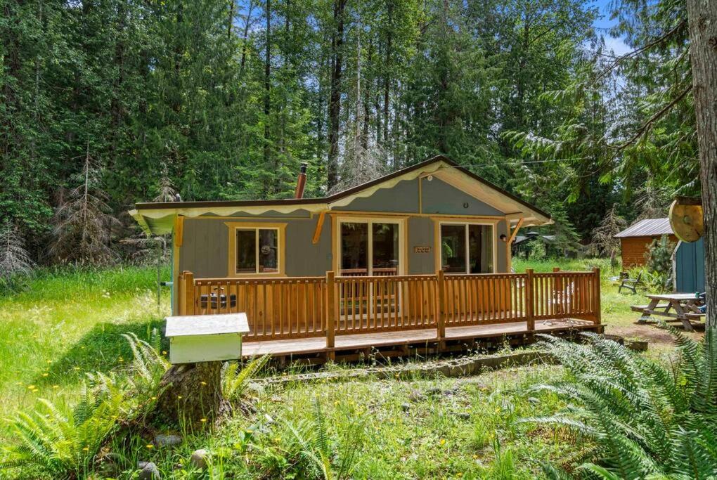 Cozy Cedar Cabin Steps Away From Mt. Rainier view 3