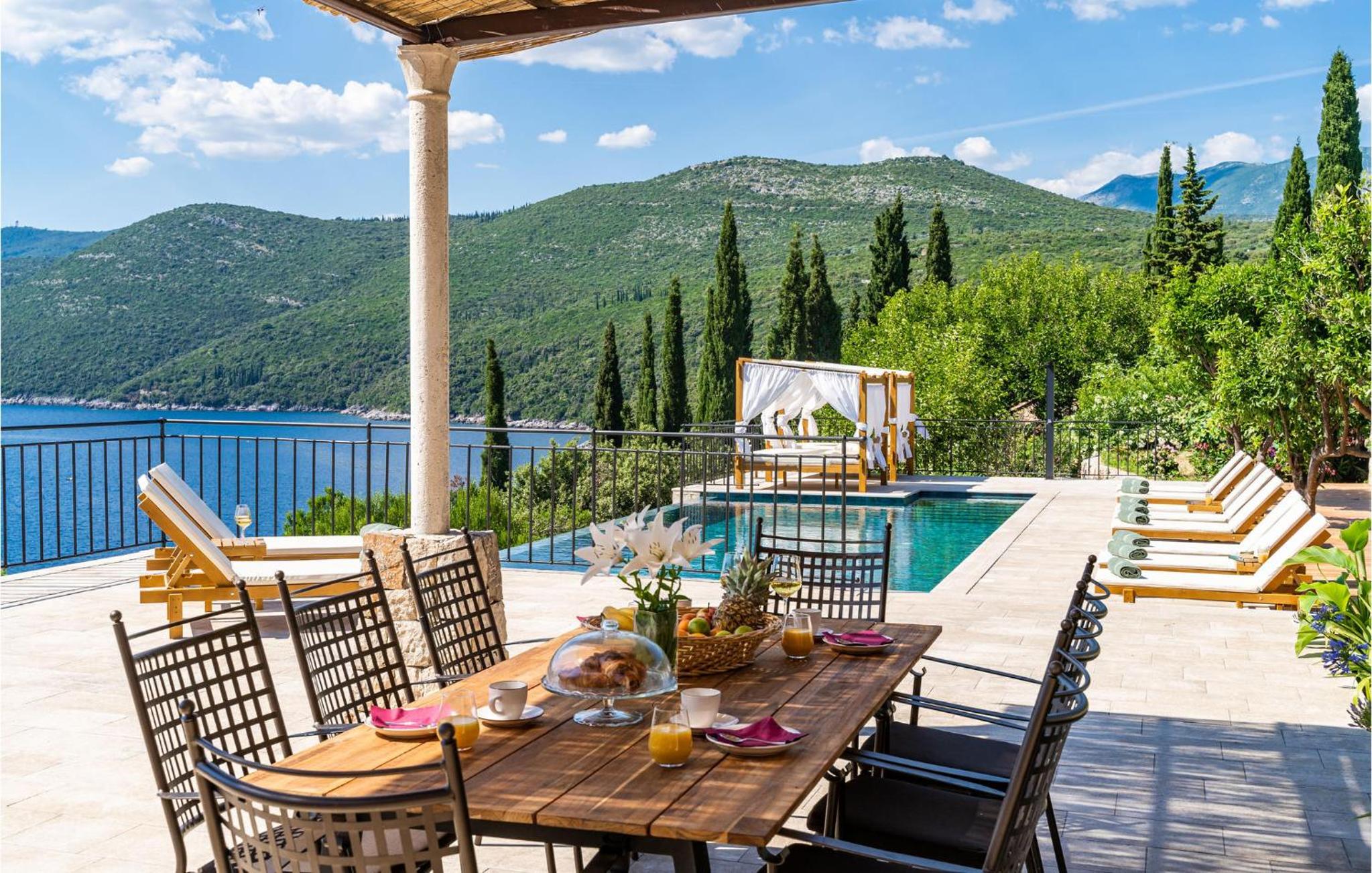 Nice Home In Gruda With Outdoor Swimming Pool