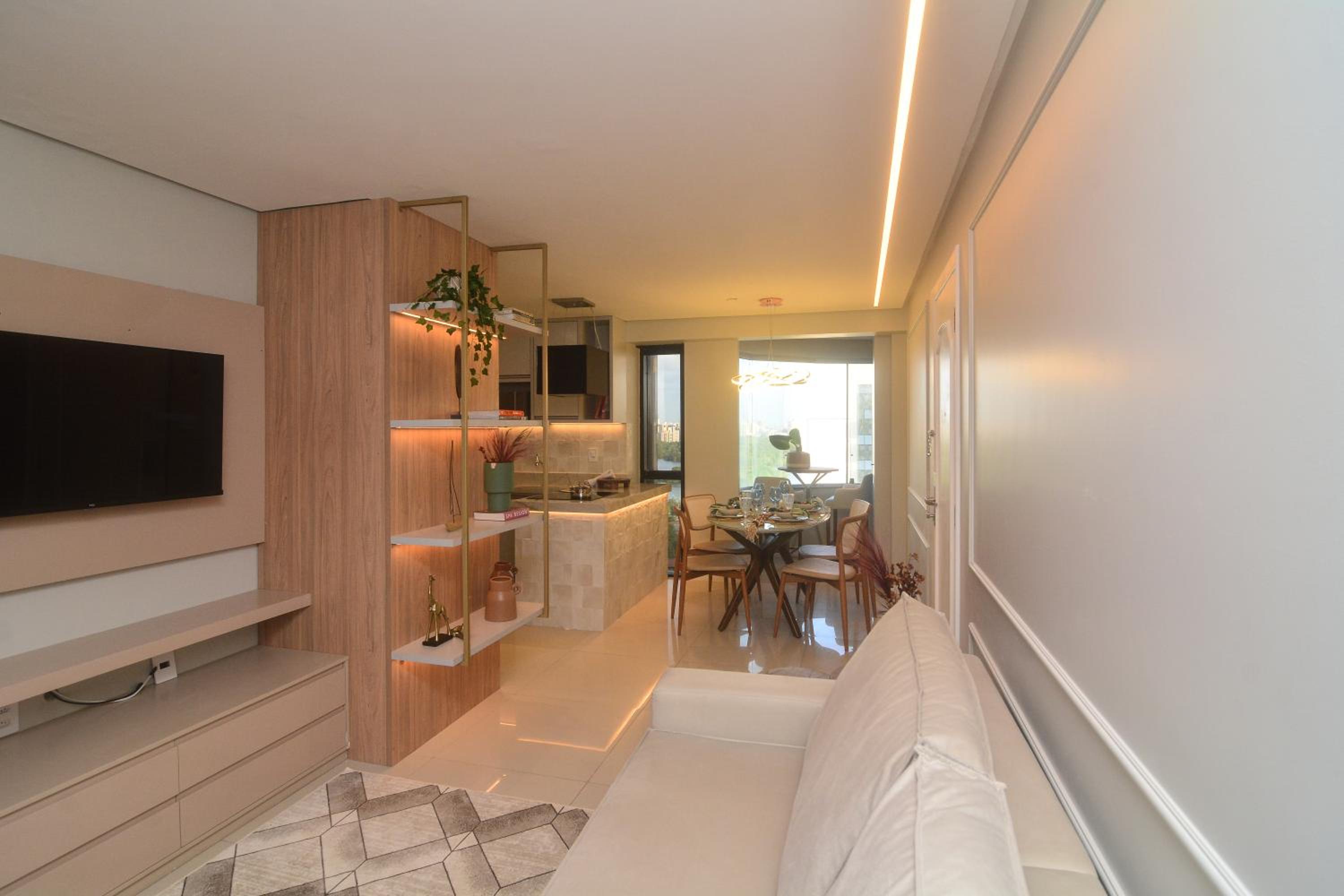 Apto. dois quartos extremamente luxuoso e na praia
