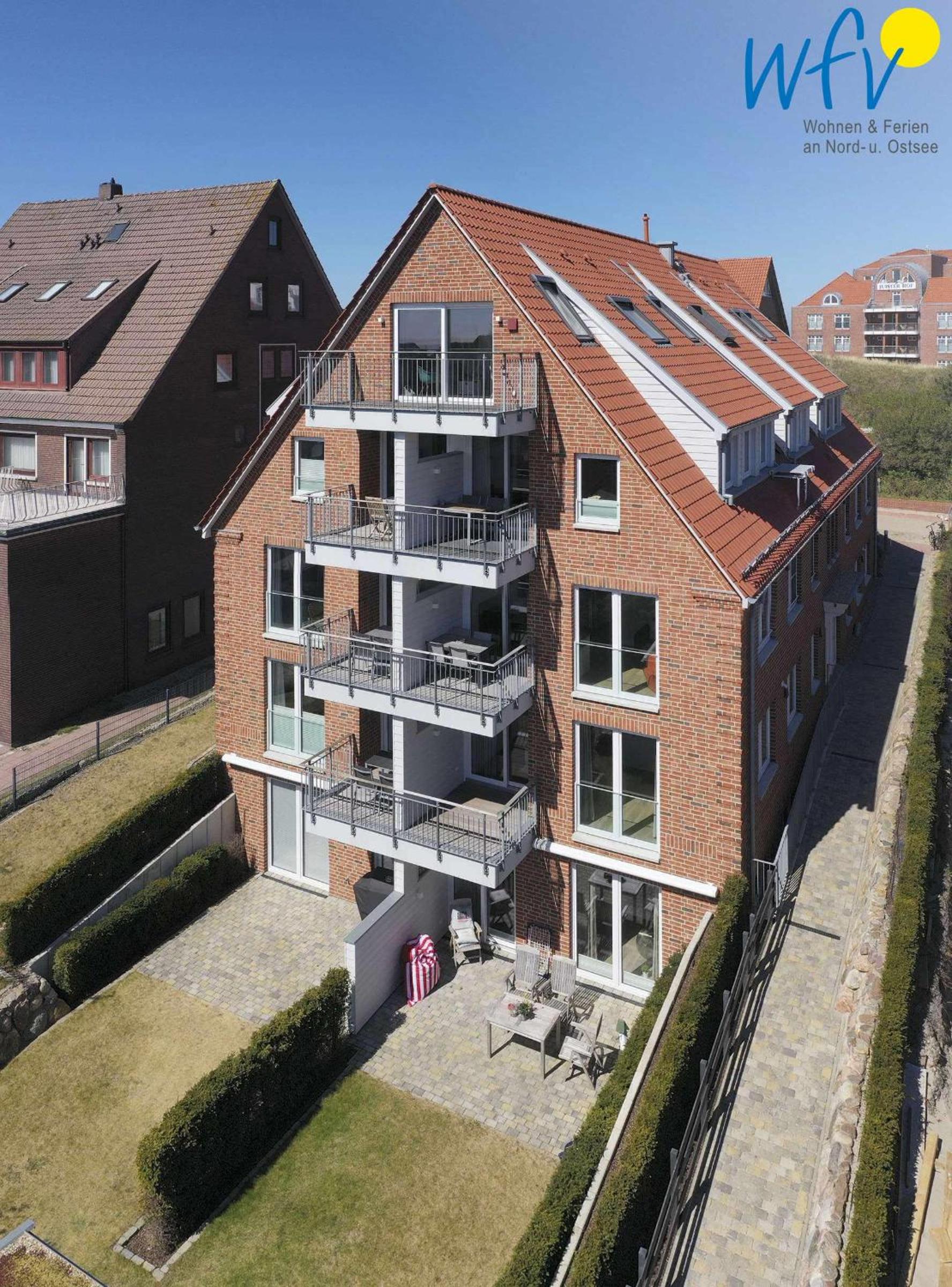 Achterhus - Ferienwohnung Inseltraum en Juist