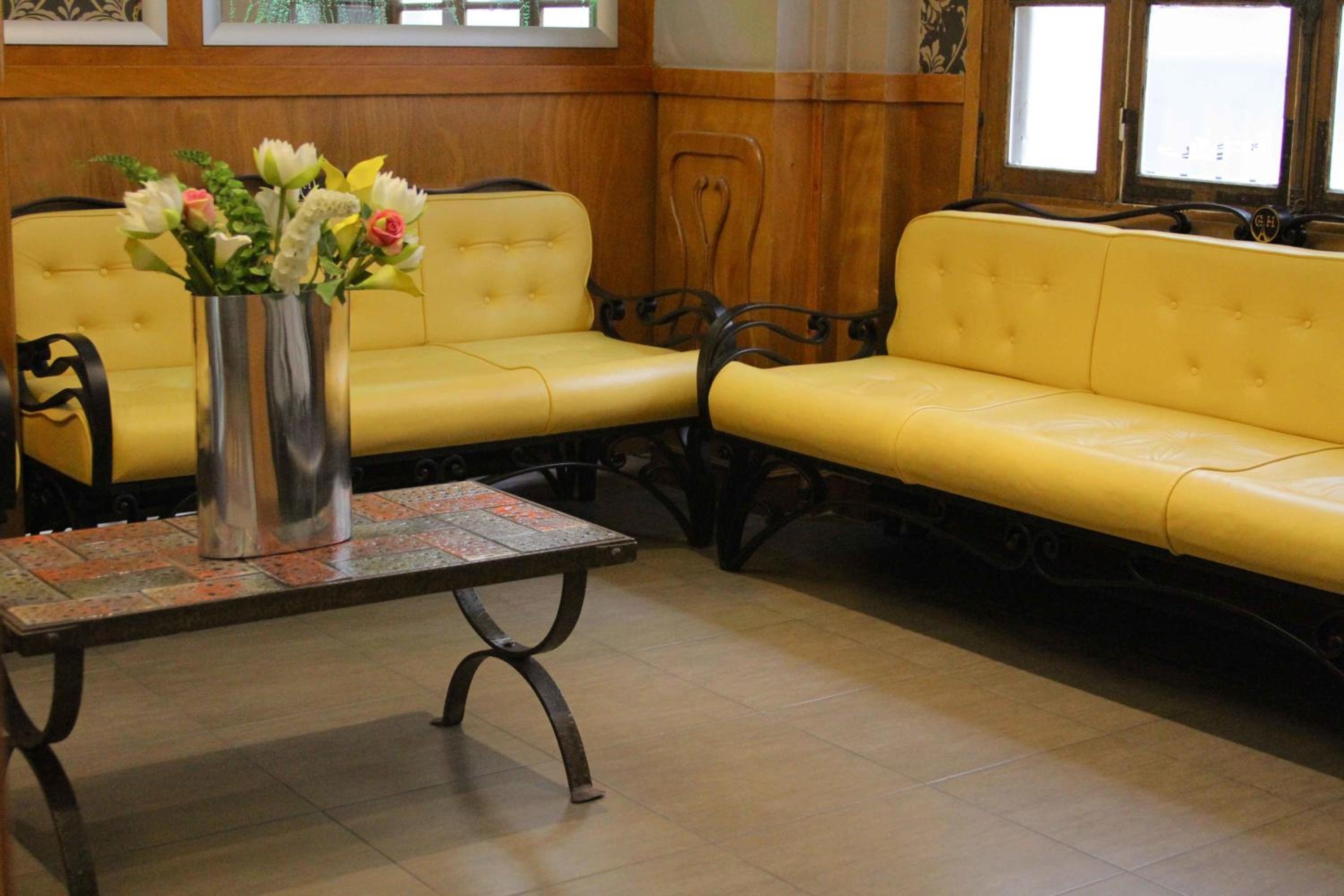 hotel reception
