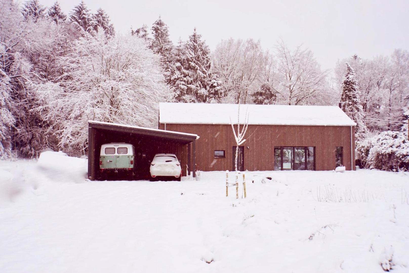 Wäller Haus - Modern villa with fireplace & large natural garden