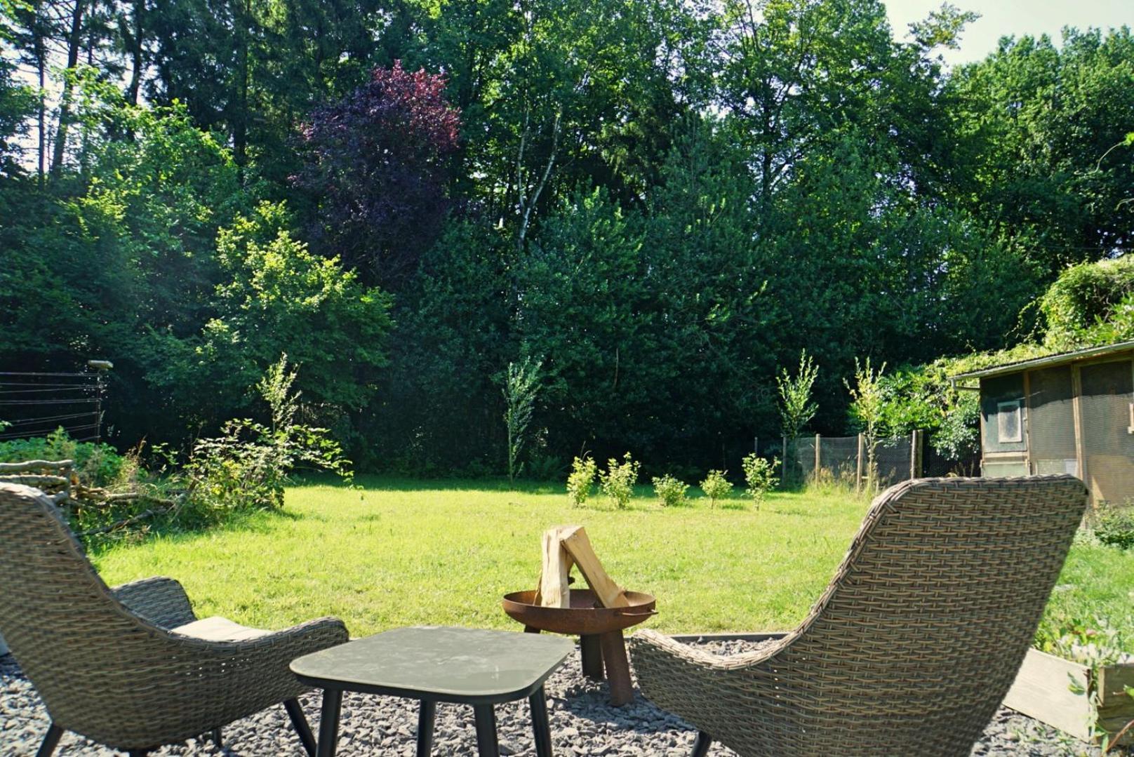Wäller Haus - Modern villa with fireplace & large natural garden
