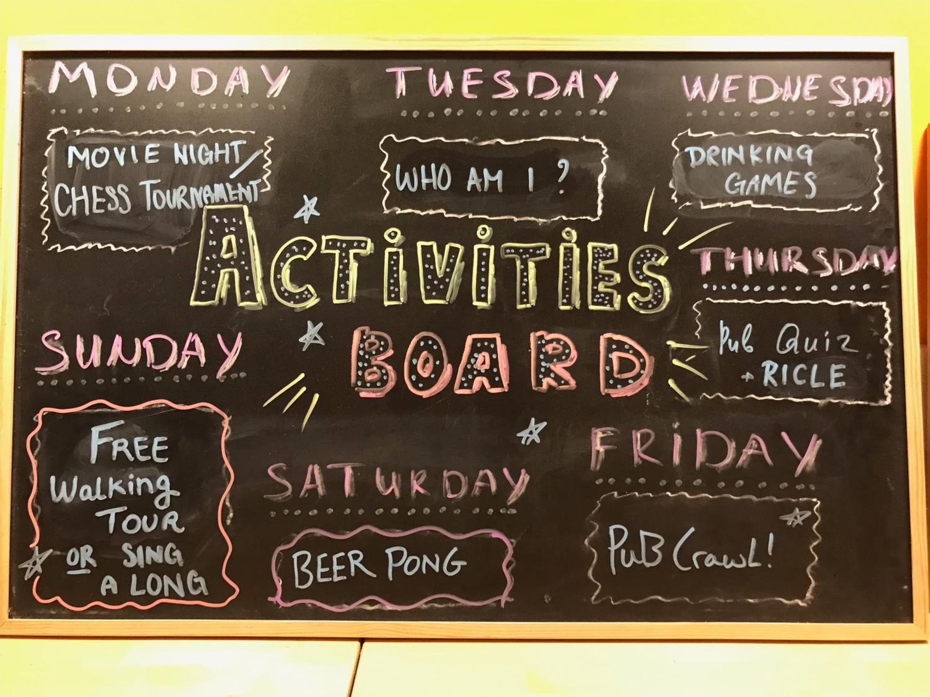 activities & amenities