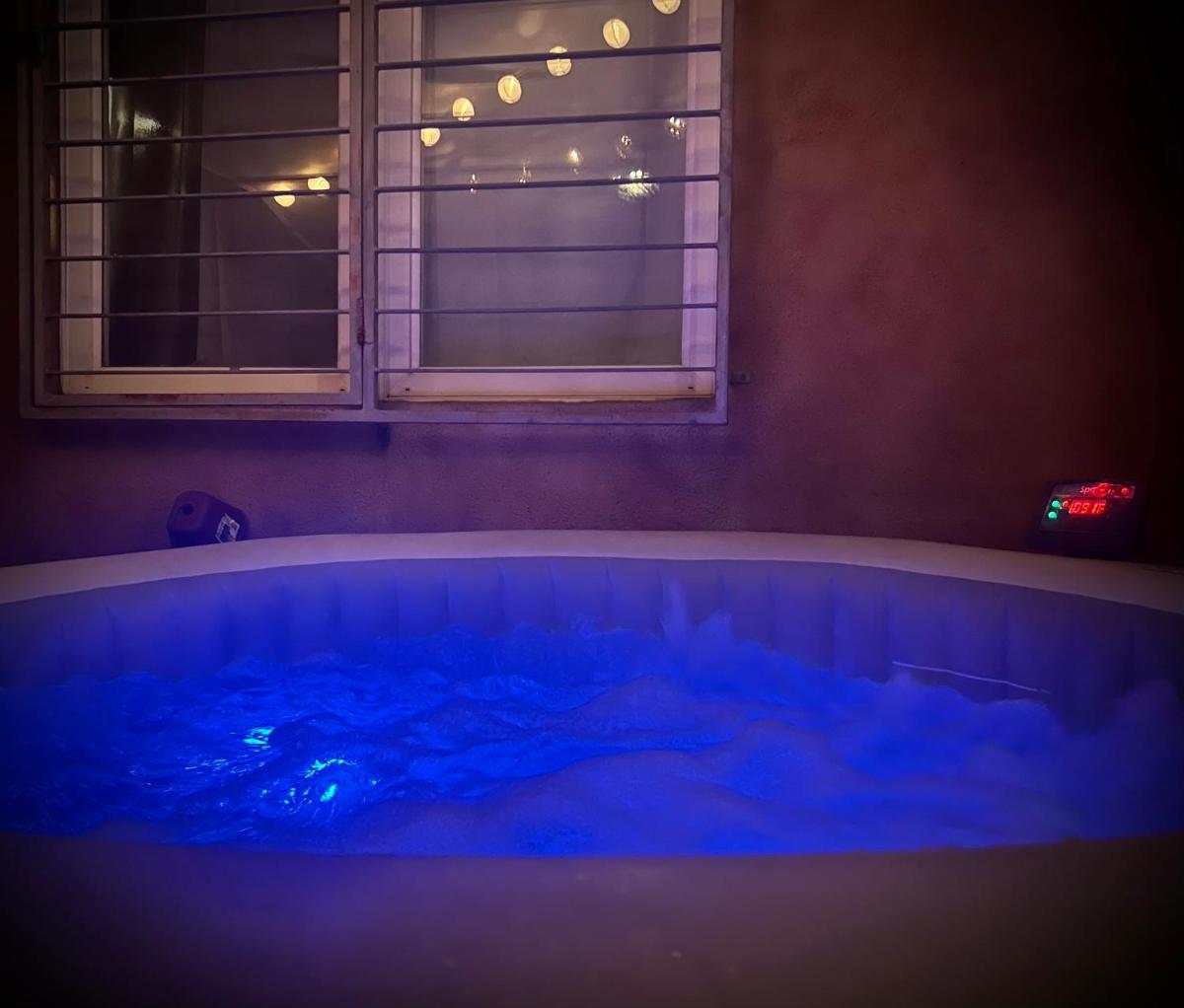 Hotel cozyhot Tub Make It A Movie Night Every Night - Image 1