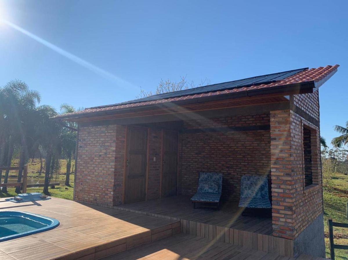 outdoor BBQ area