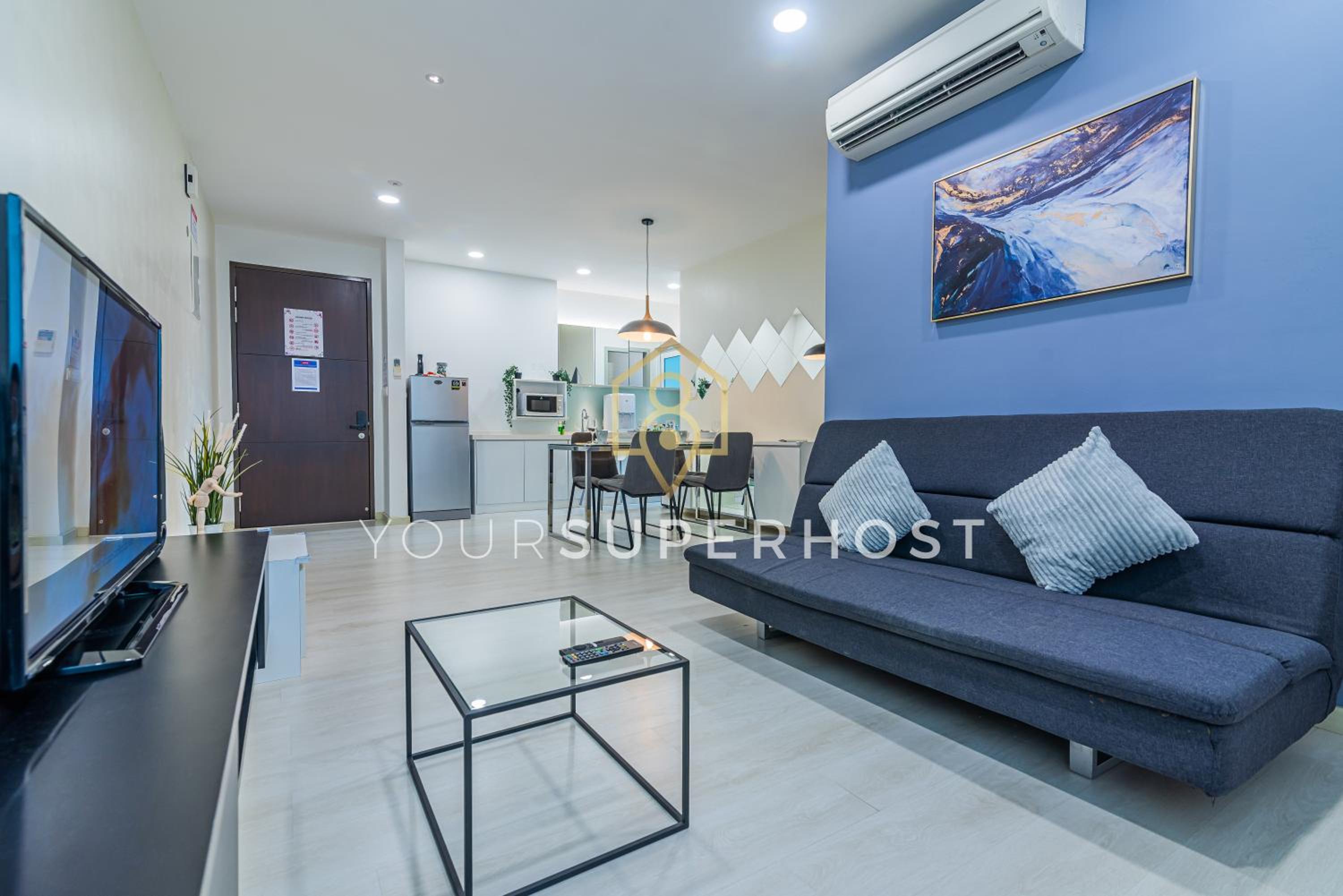 Family-Friendly 2Bedroom 6Pax Suite Georgetown Netflix WashDryer Machine photo 3