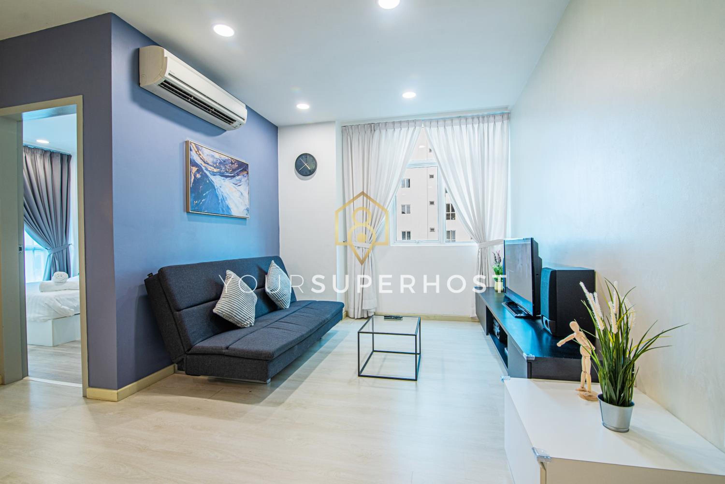 Family-Friendly 2Bedroom 6Pax Suite Georgetown Netflix WashDryer Machine photo 1