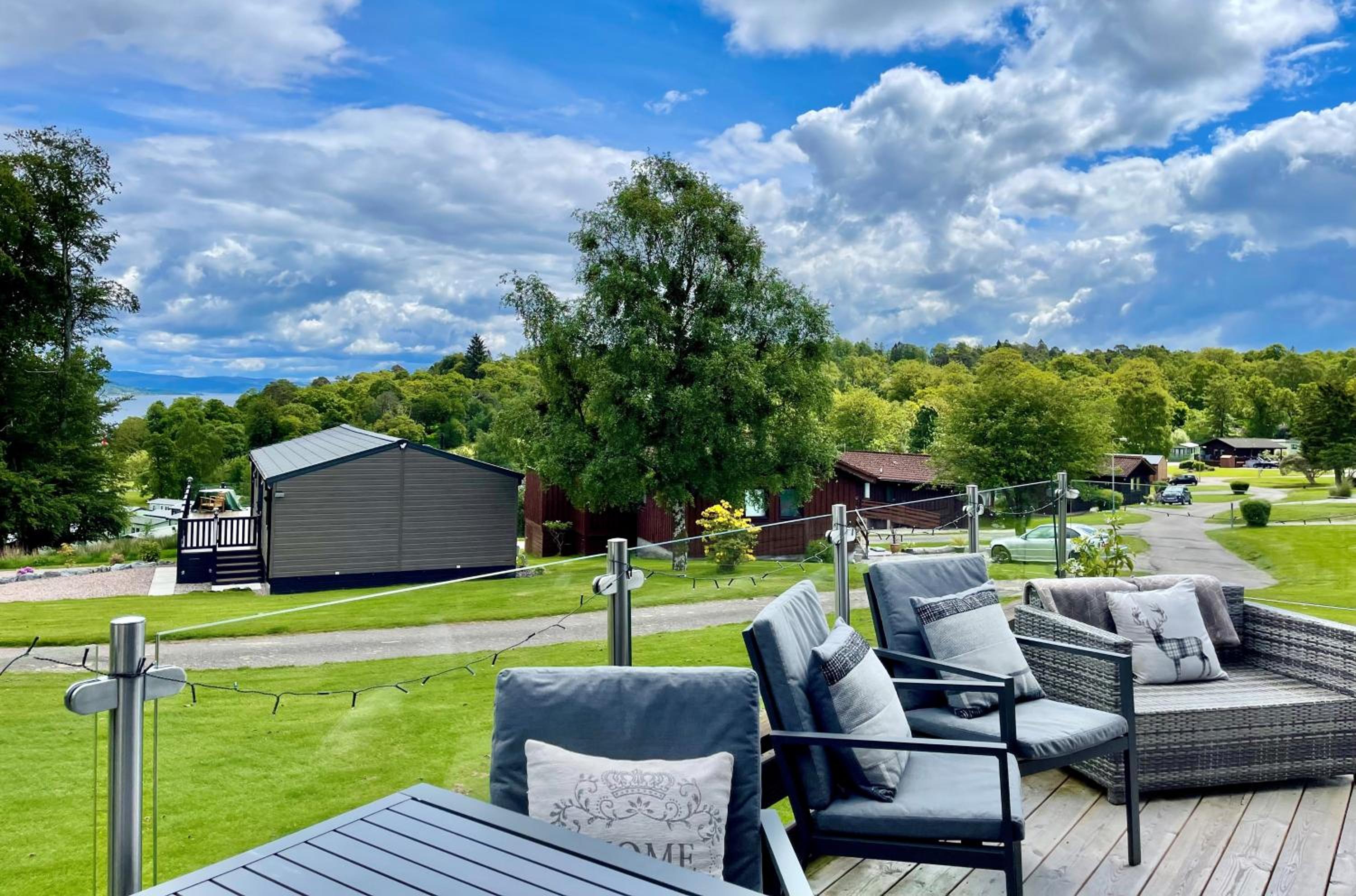 Breacan Lodge view 2
