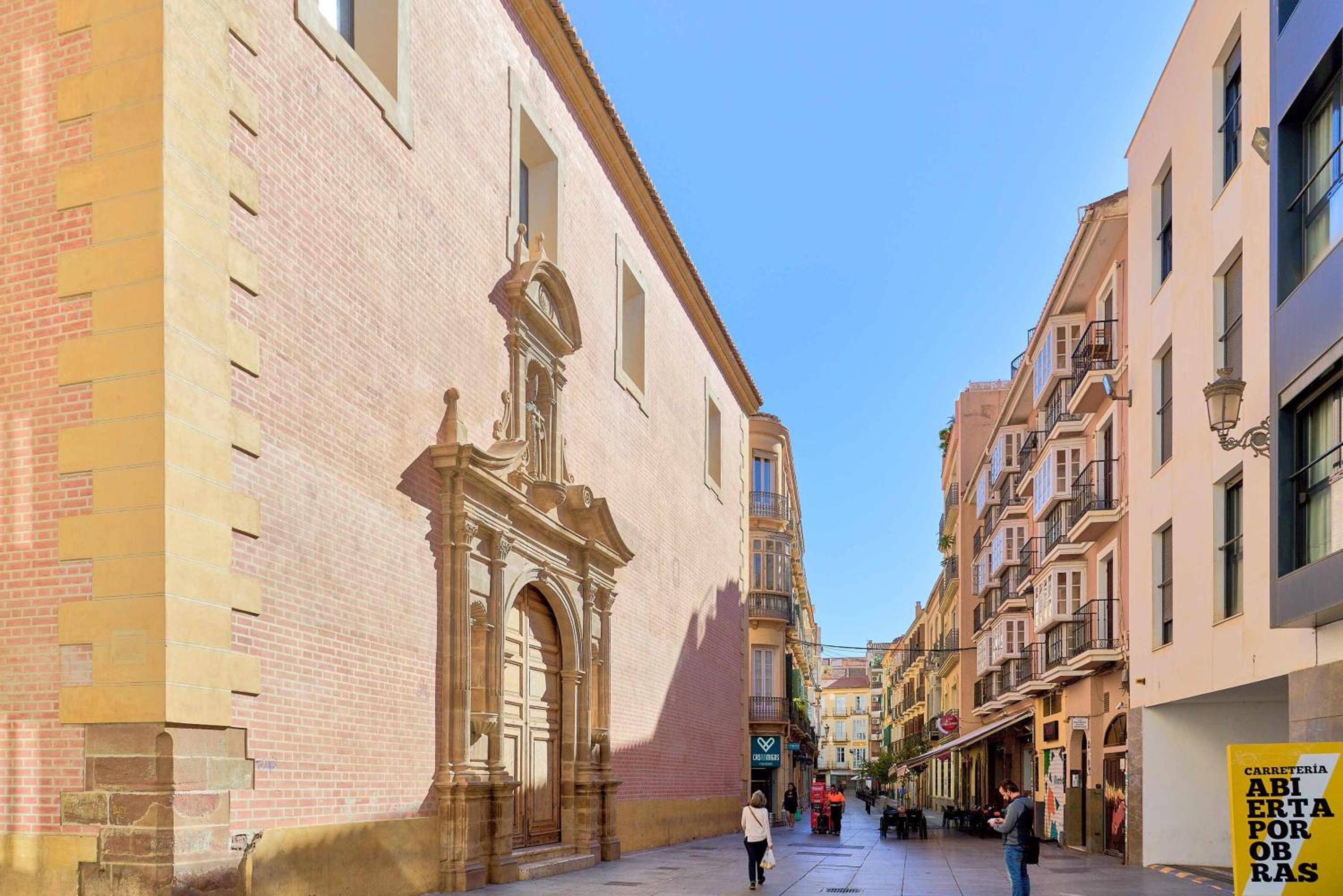Under the Olive Trees in Historic Center of Malaga