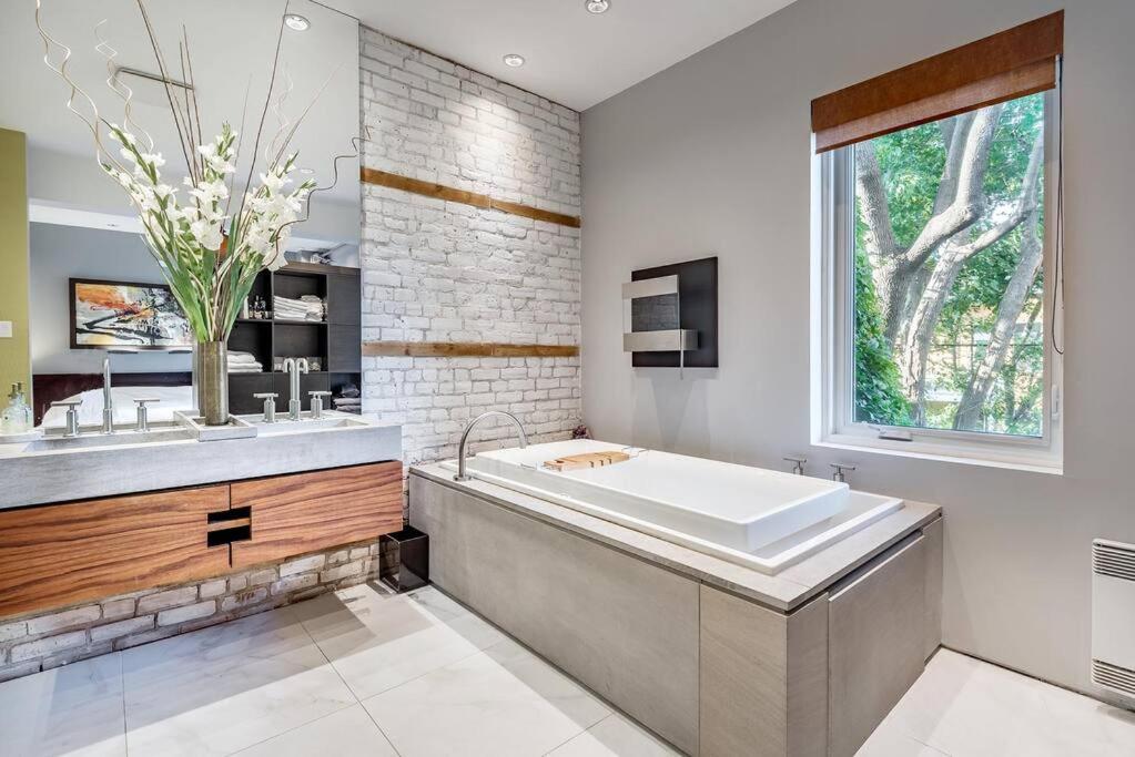 Architect House with private roof top terrace & garden - Terrace Saint-Hubert