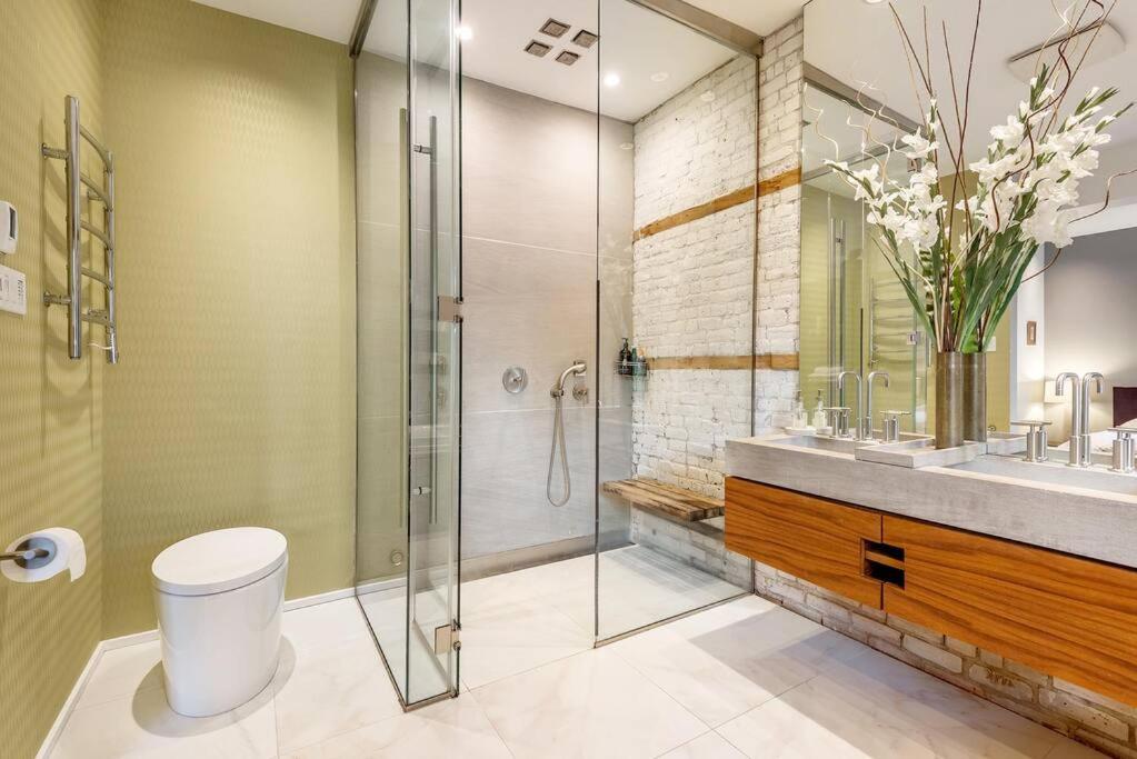Architect House with private roof top terrace & garden - Terrace Saint-Hubert