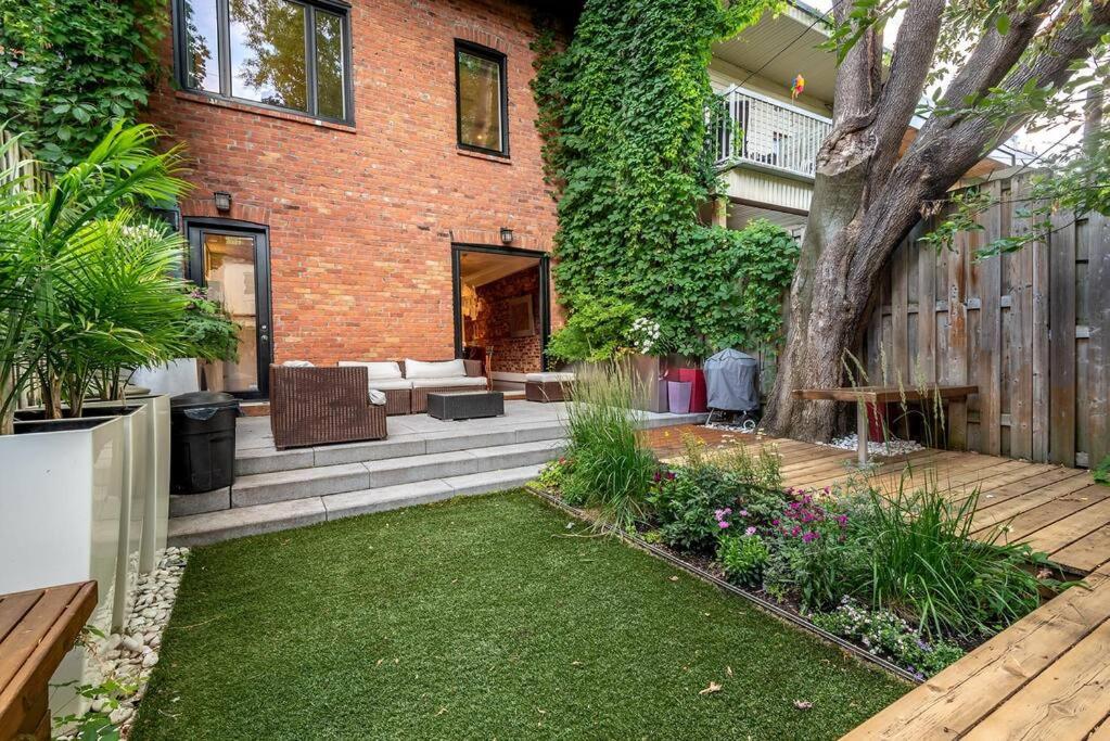 Architect House with private roof top terrace & garden - Terrace Saint-Hubert
