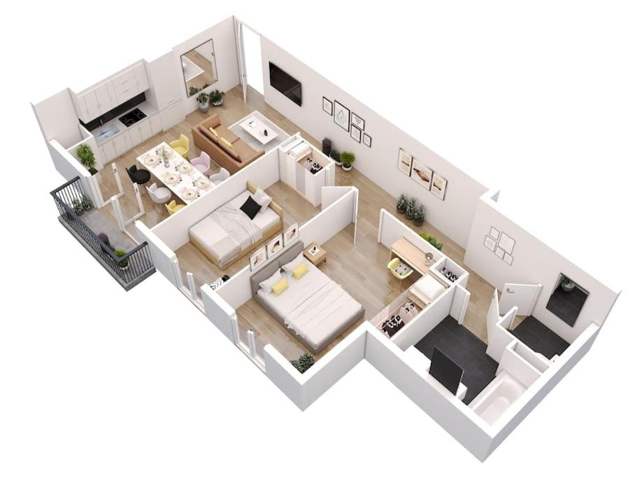 Paris & DisneyLand - 2min From Train Station - Private Indoor Parking