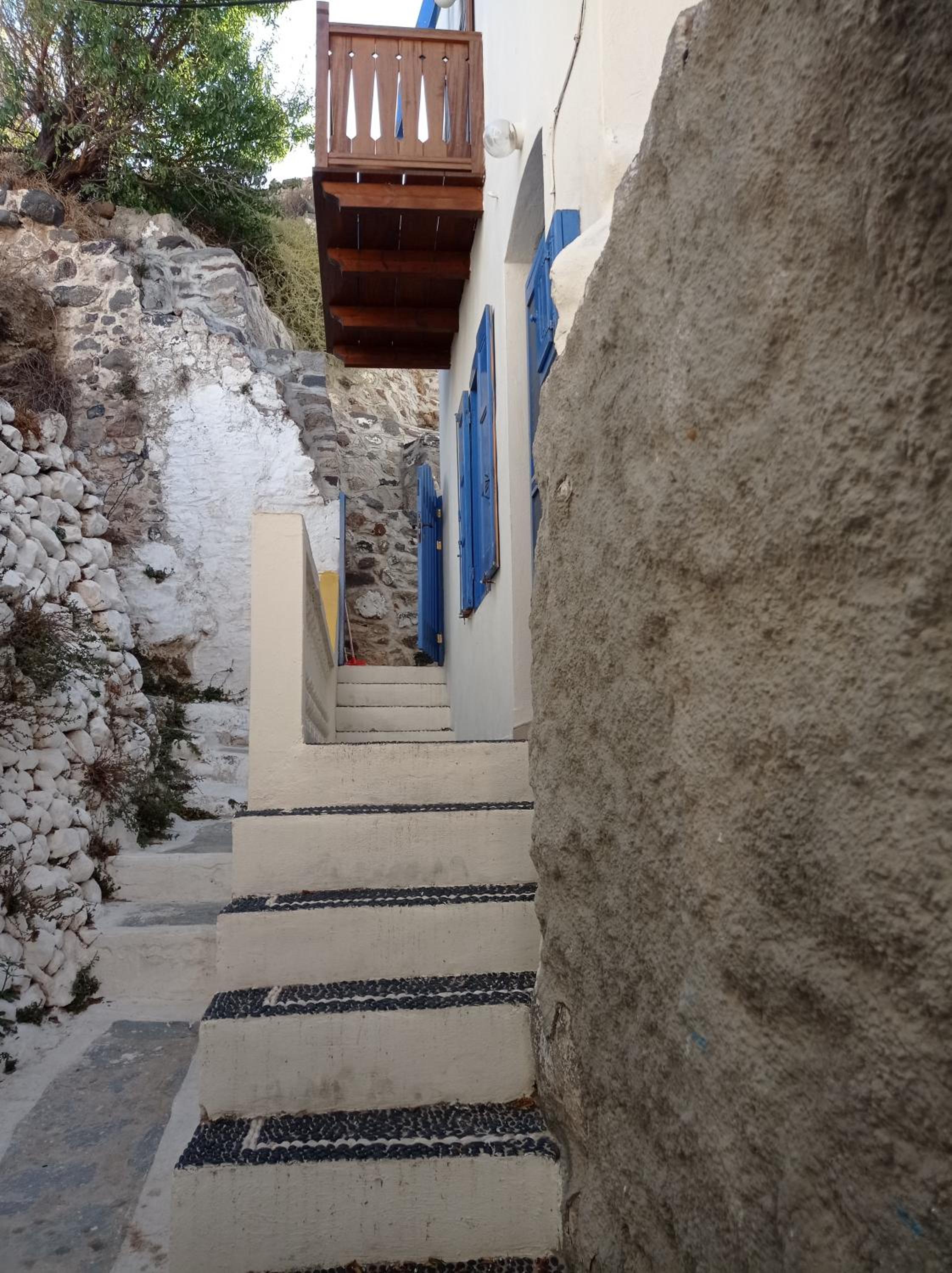 quiet stone house in Nisyros view 4
