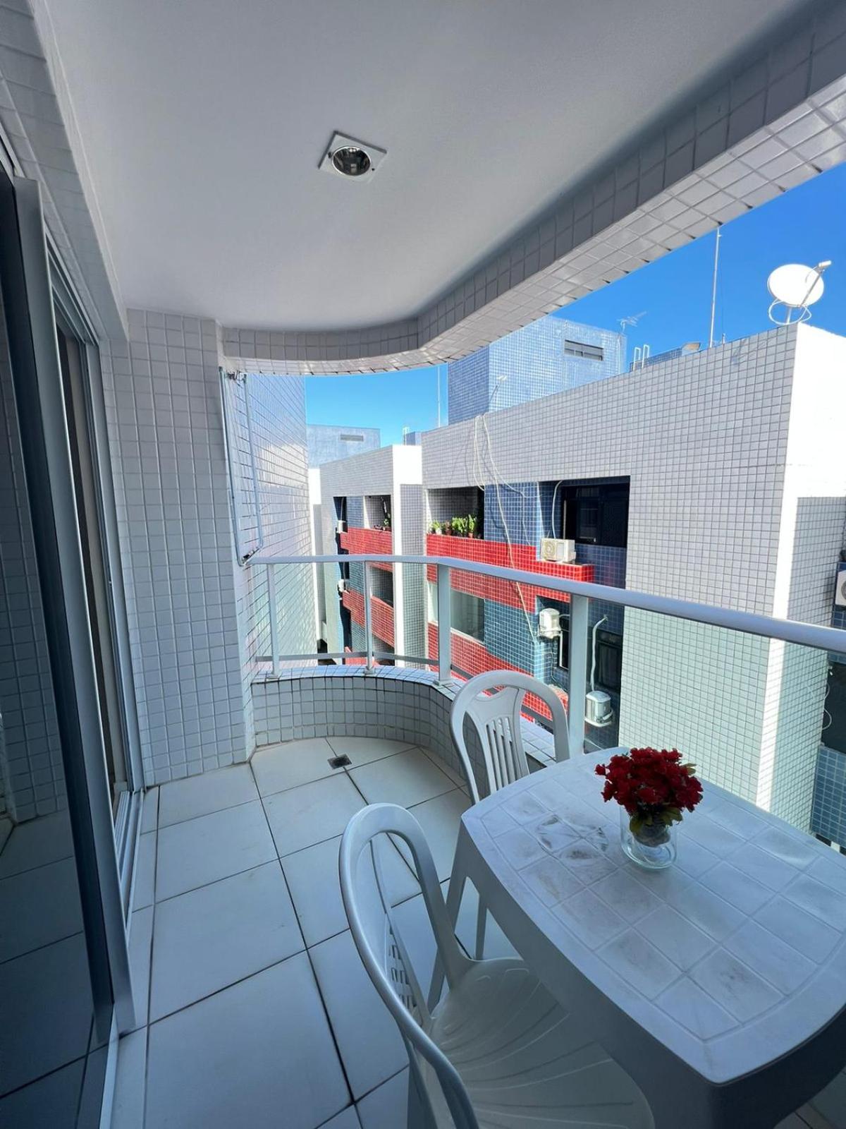 Terrazzas Flat, beira-mar em Manaíra