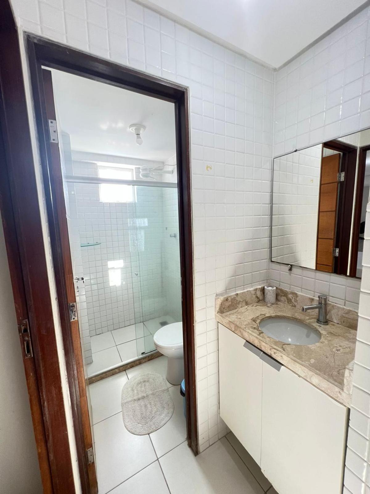 Terrazzas Flat, beira-mar em Manaíra