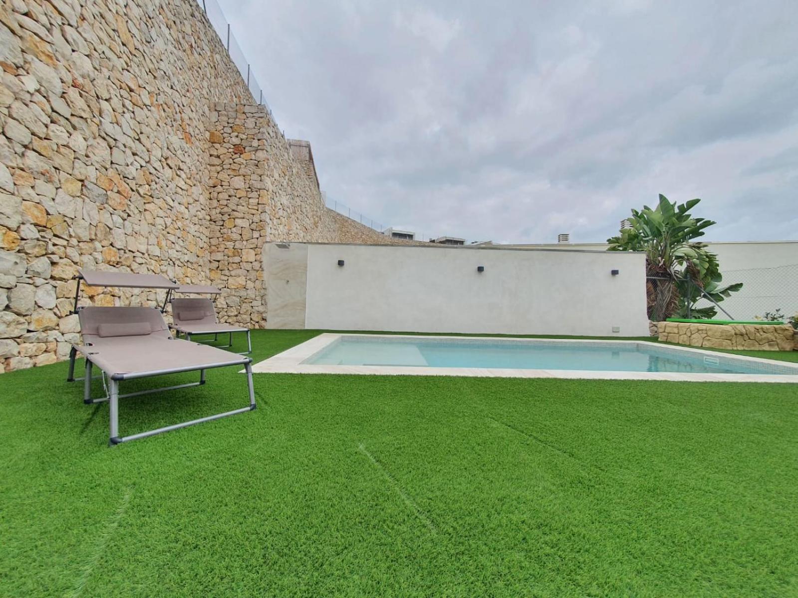 Chalet con piscina privada
