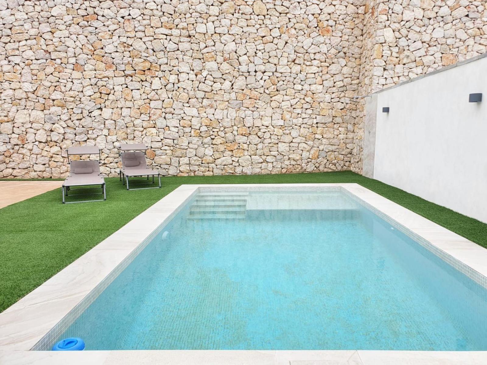Chalet con piscina privada