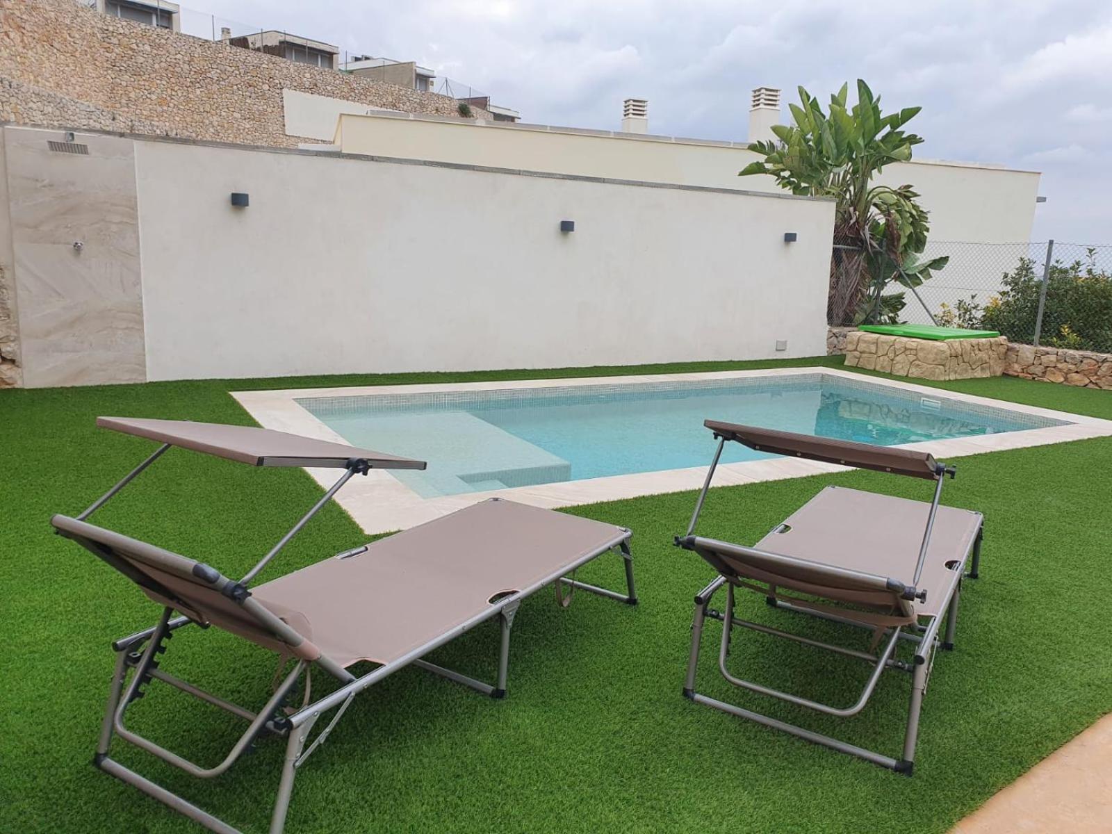 Chalet con piscina privada