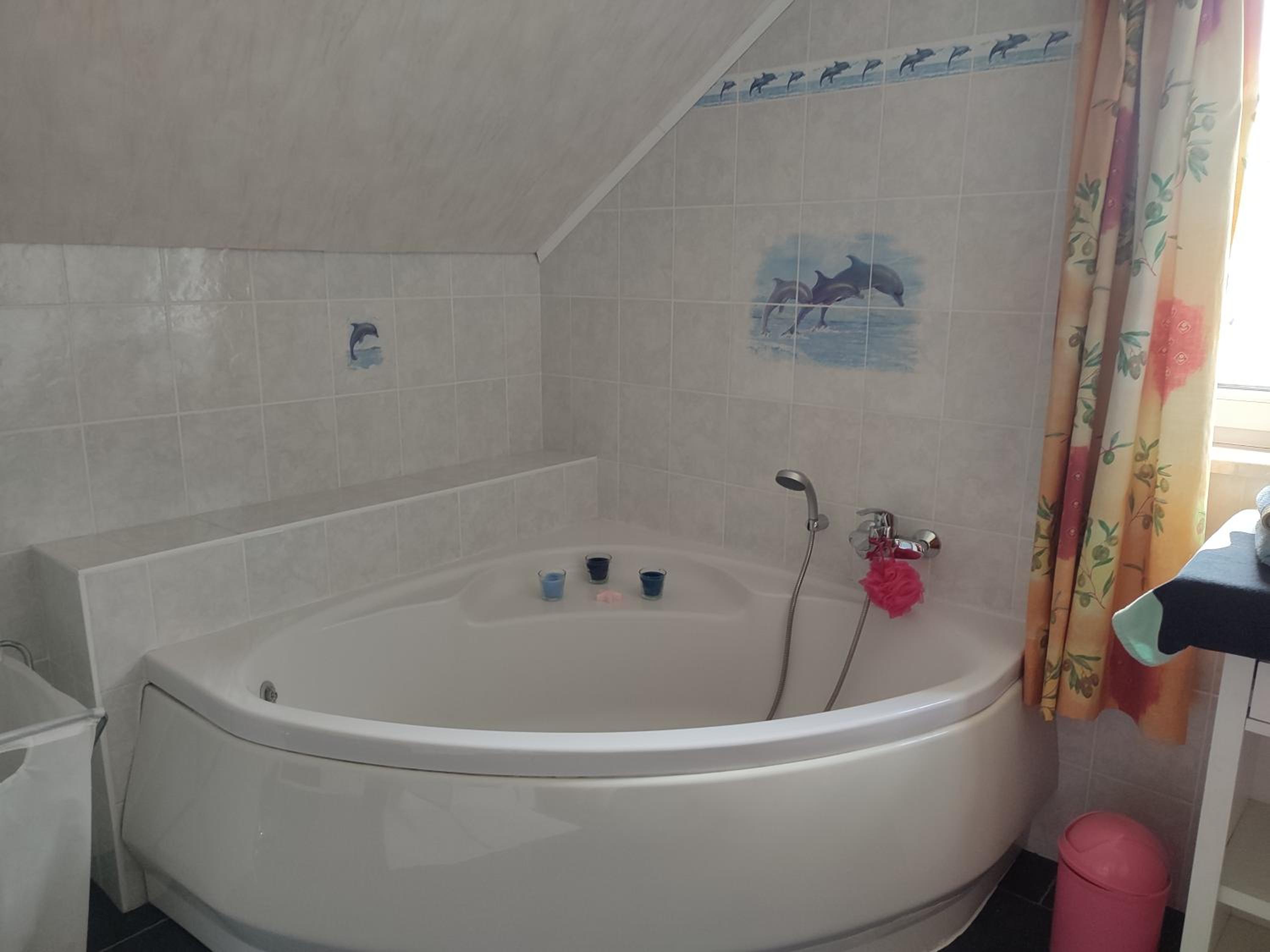 maison au bord du bois toute équipée avec jaccuzzi